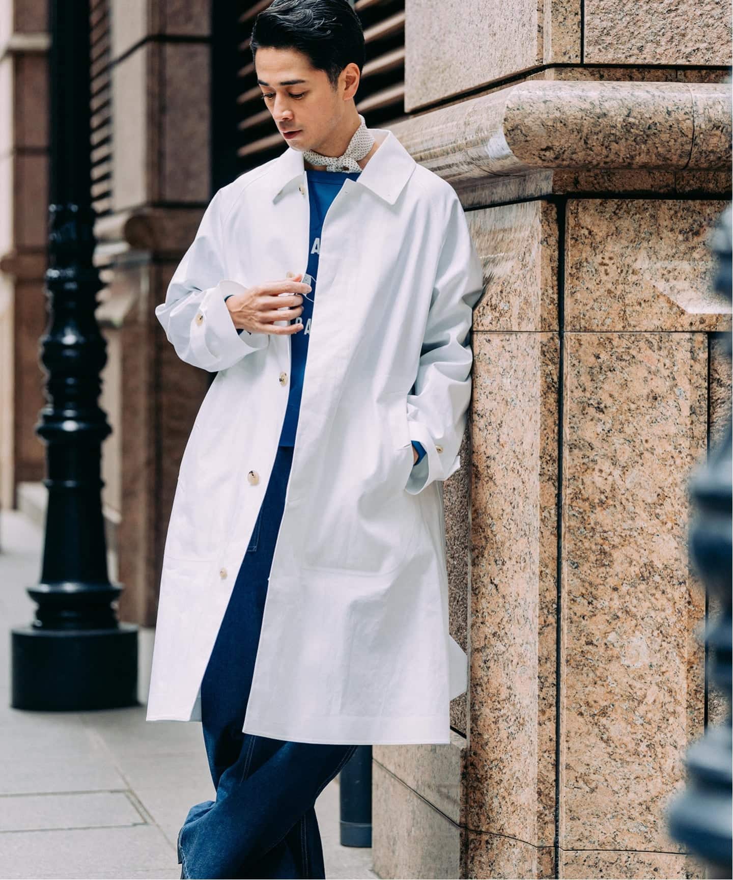 MACKINTOSH BALFEILD ステンカラーコート 付属品完備 予約》MACKINTOSH(マッキントッシュ) 別注 NEW BALFIELD（ステンカラー