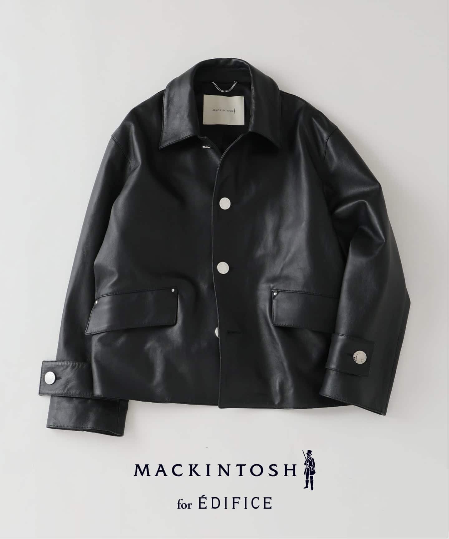 MACKINTOSH マッキントッシュ　レザージャケット 予約》MACKINTOSH(マッキントッシュ) 別注 HUMBIE/ハンビー レザー SL