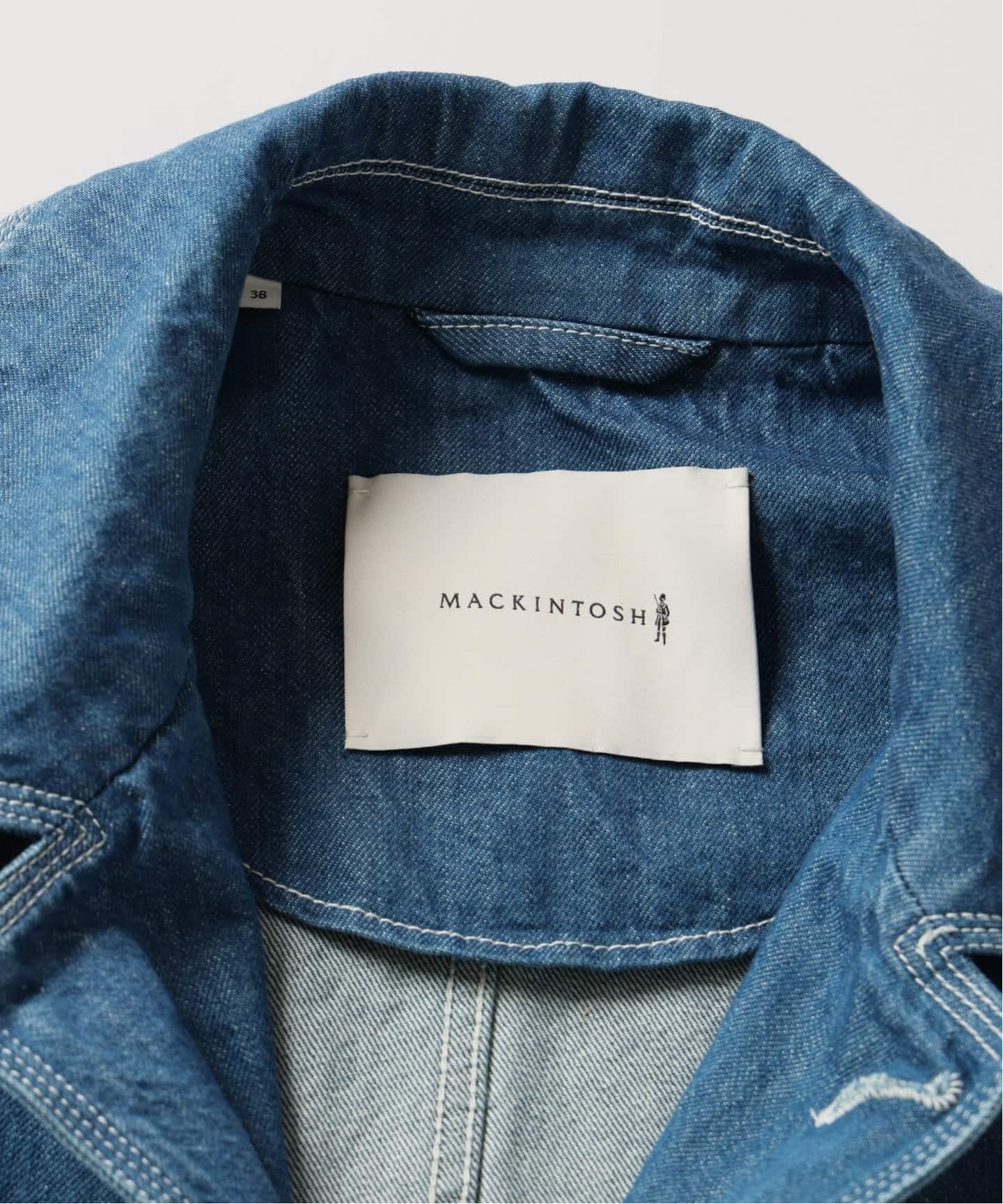 【美品】MACKINTOSH マッキントッシュ デニムジャケット 現行 34 MACKINTOSH(マッキントッシュ)｜HUMBIE デニムジャケット/グリーン