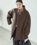 MANTECO/FABRICA ショートスタンドコート
