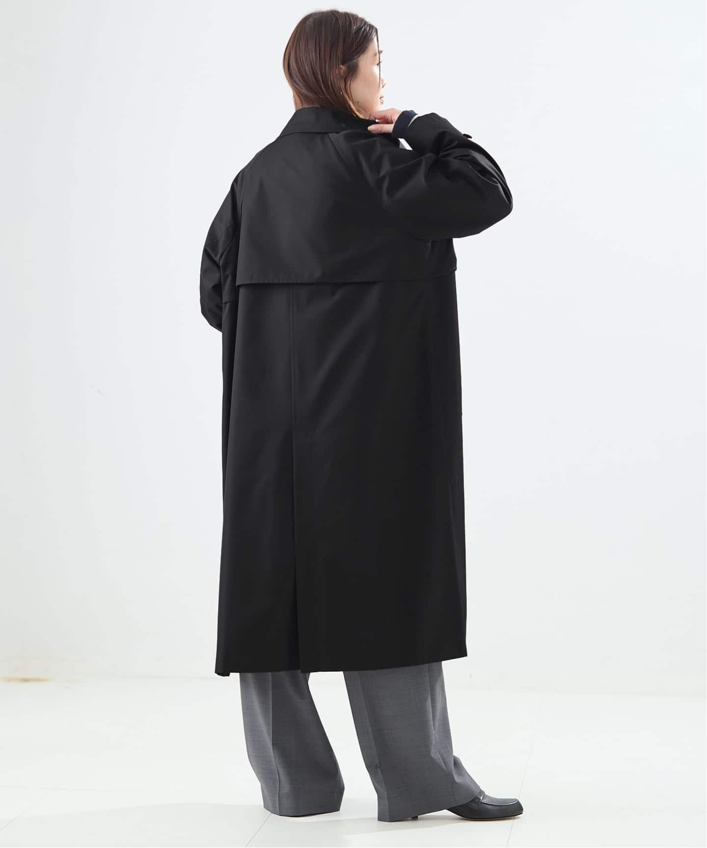 【別注】Aquascutum × LESSAGEステンカラーコート 別注】Aquascutum×LESSAGE ステンカラーコート（ステンカラーコート