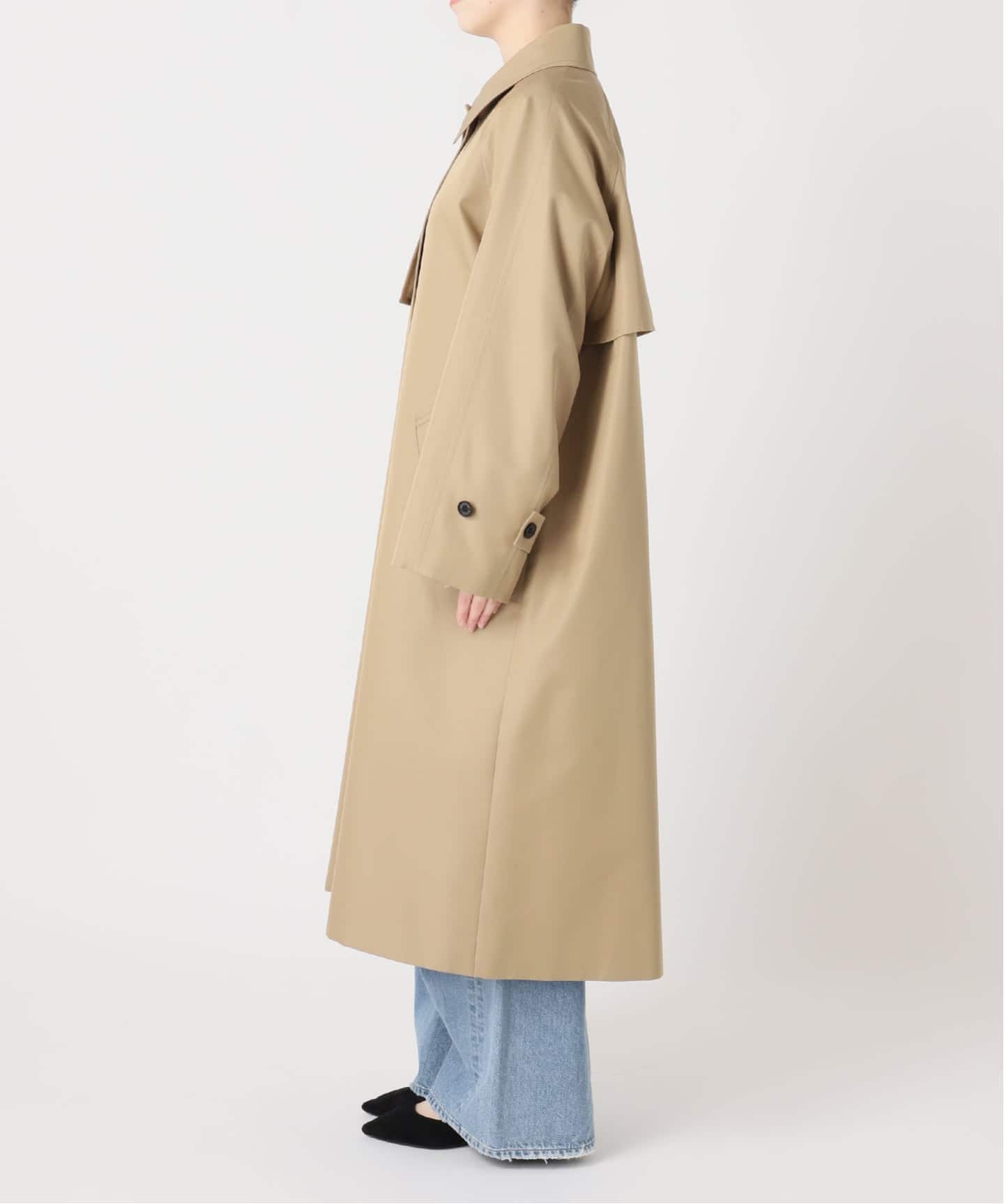 別注】Aquascutum×LESSAGE ステンカラーコート（ステンカラーコート