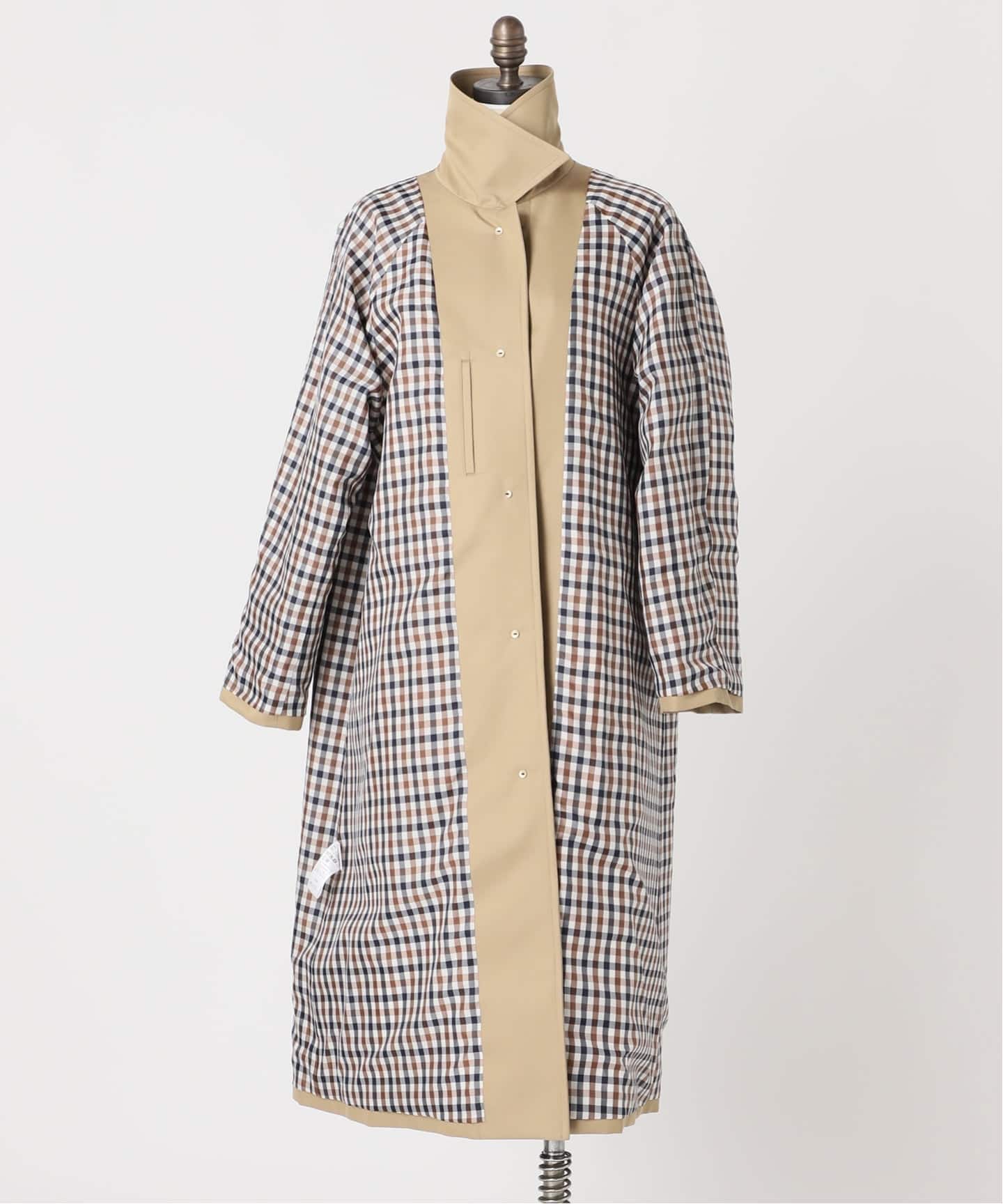 別注】Aquascutum×LESSAGE ステンカラーコート（ステンカラーコート