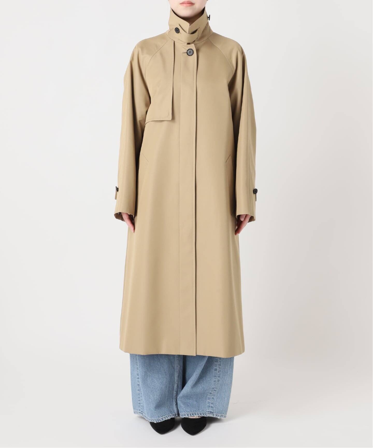 【別注】Aquascutum × LESSAGEステンカラーコート 別注】Aquascutum×LESSAGE ステンカラーコート（ステンカラーコート