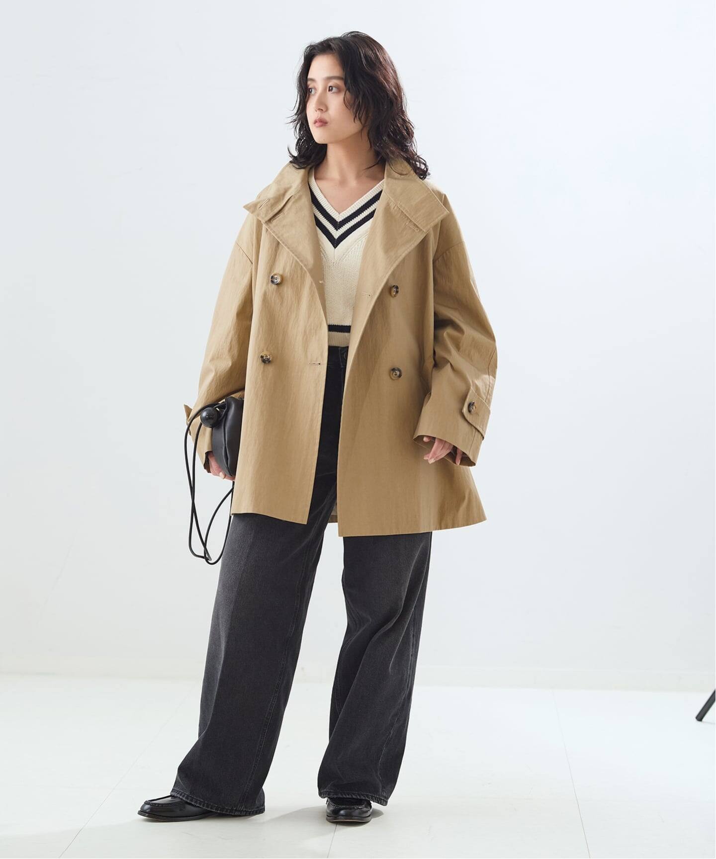 予約》NALYAスタンドショートコート（その他ブルゾン／アウター