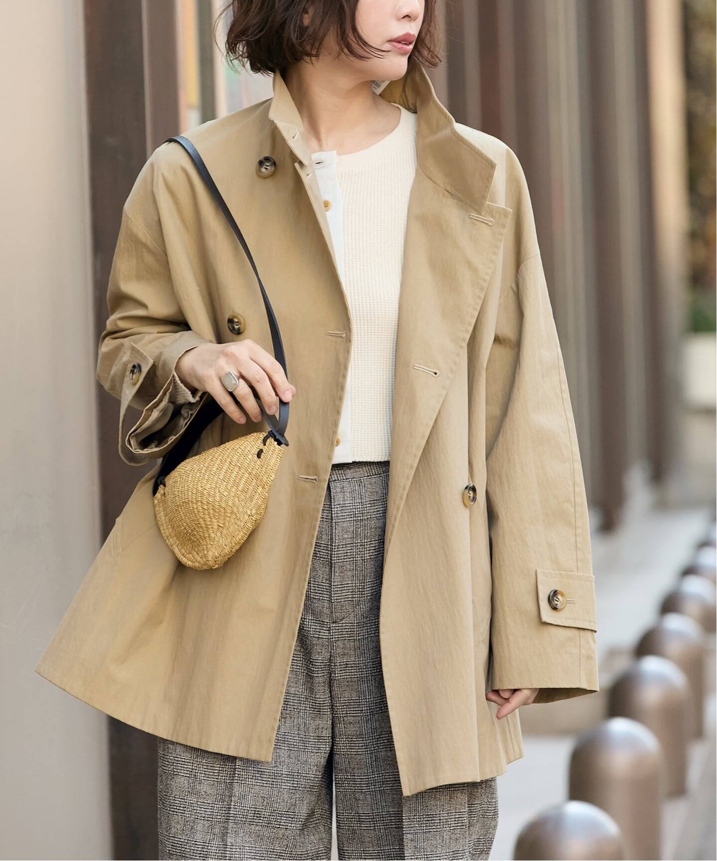 NALYAスタンドショートコート（その他ブルゾン／アウター）｜JOURNAL