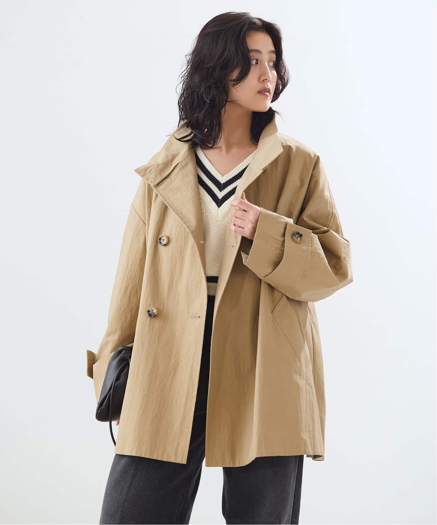 NALYAスタンドショートコート（その他ブルゾン／アウター）｜JOURNAL