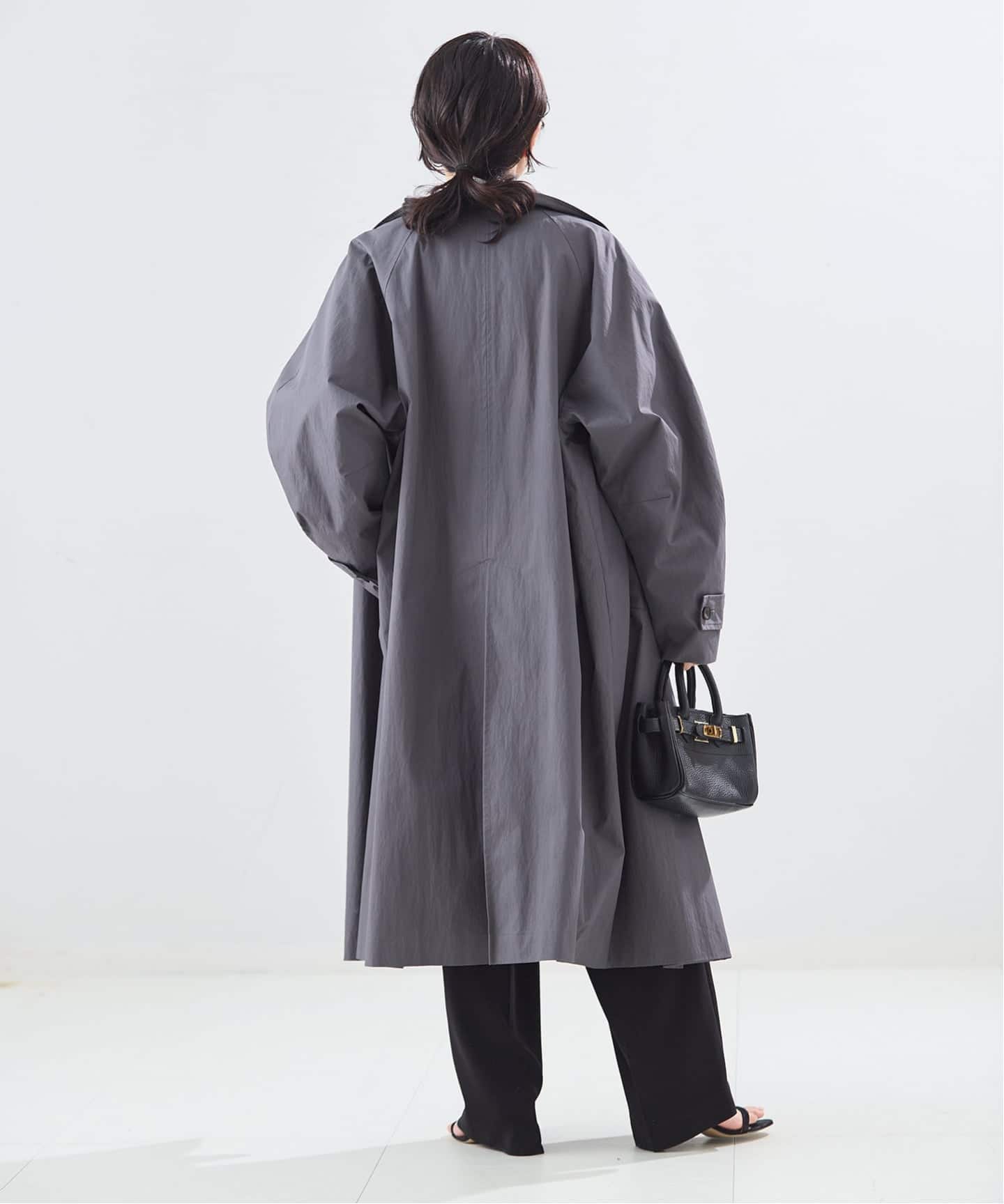 予約》NALYAスタンドロングコート（その他ブルゾン／アウター