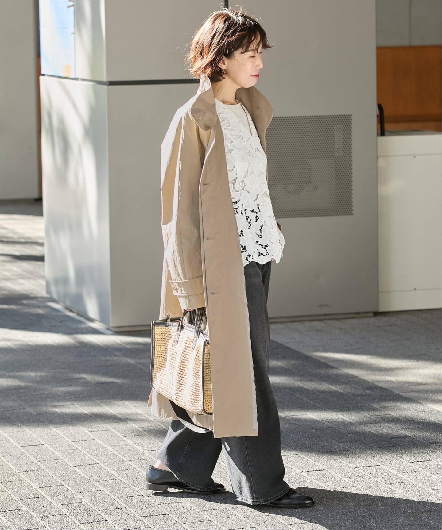 美品　2024ジャーナルスタンダード　レサージュ　スタンドコート　NALYA NALYAスタンドロングコート（その他ブルゾン／アウター）｜JOURNAL