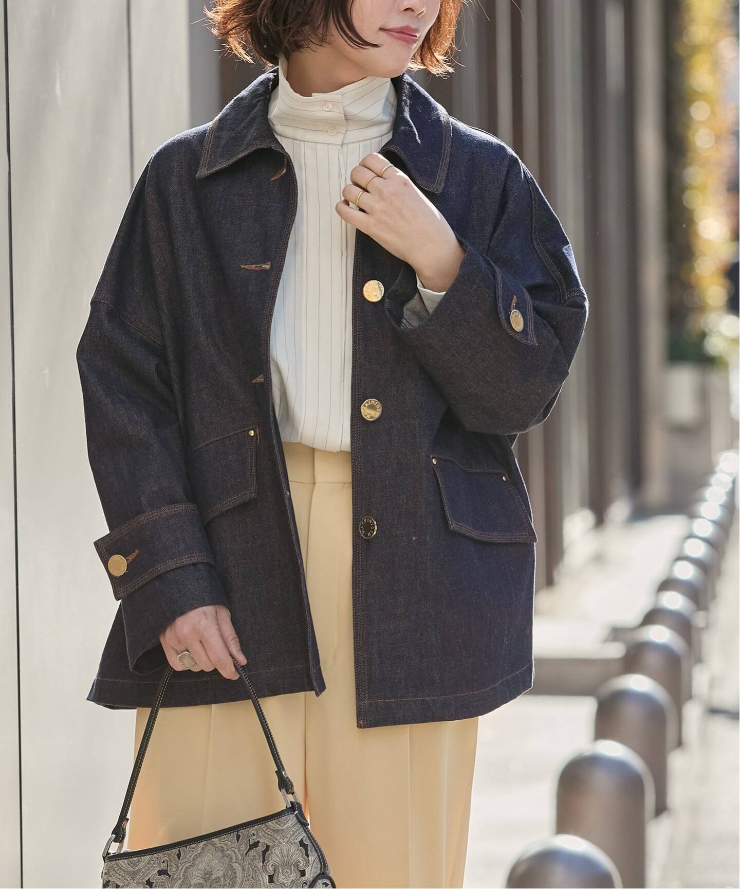 別注【MACKINTOSH/マッキントッシュ】HUMBIE DENIM JACKET MB：コート 