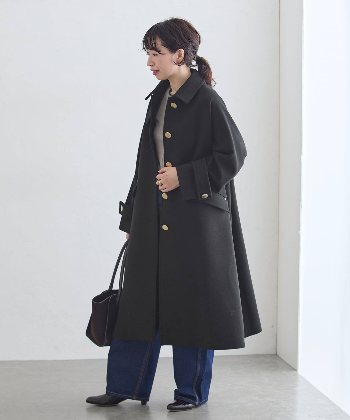 FAKE LONDON モッズコート ウール✖︎カシミア　レザー肘パッチ 予約》MACKINTOSH/マッキントッシュ 別注 DUMBARTON EX コート（その他