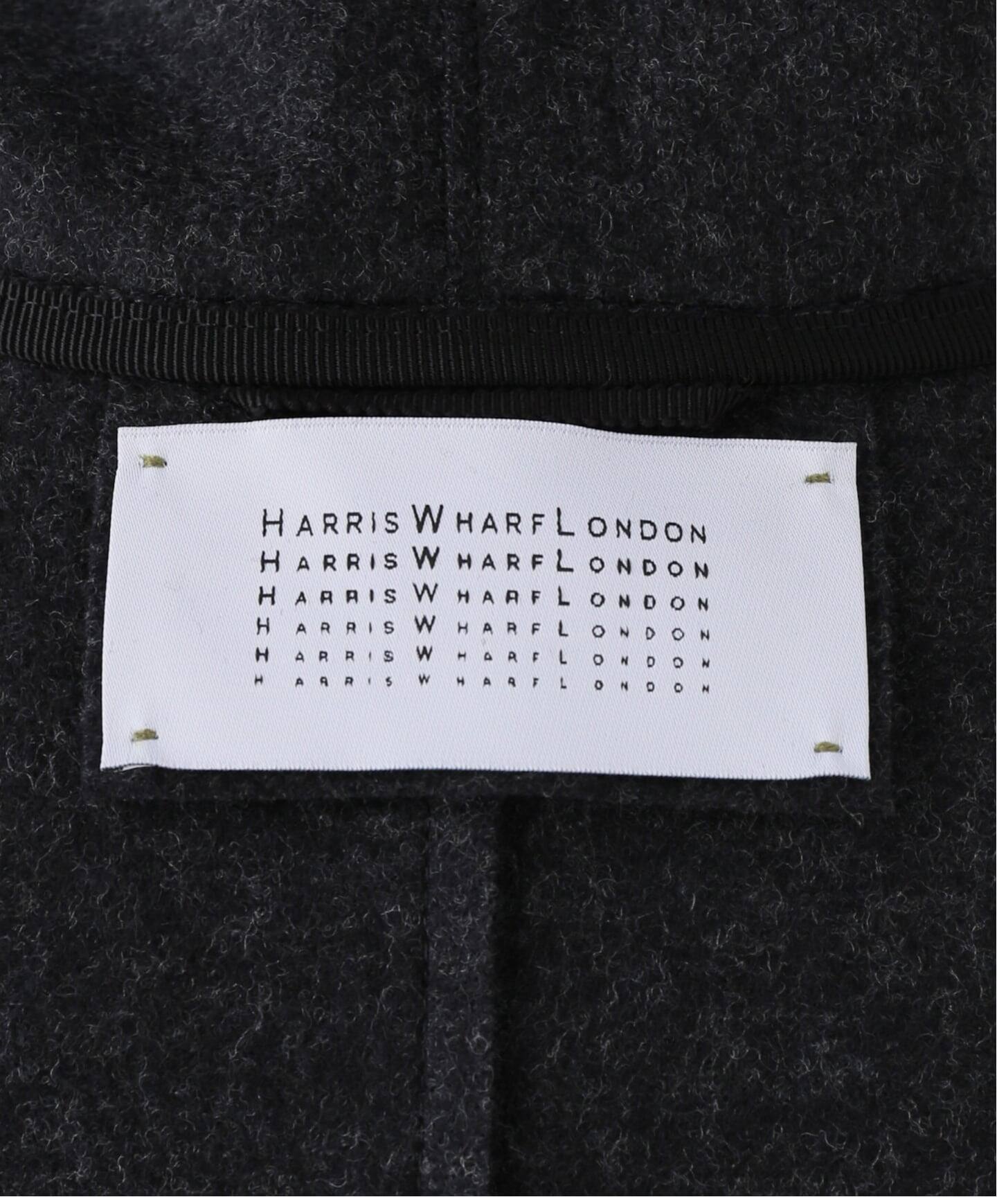 HARRIS WHARF LONDON Women scarf coat light pressed wool コート