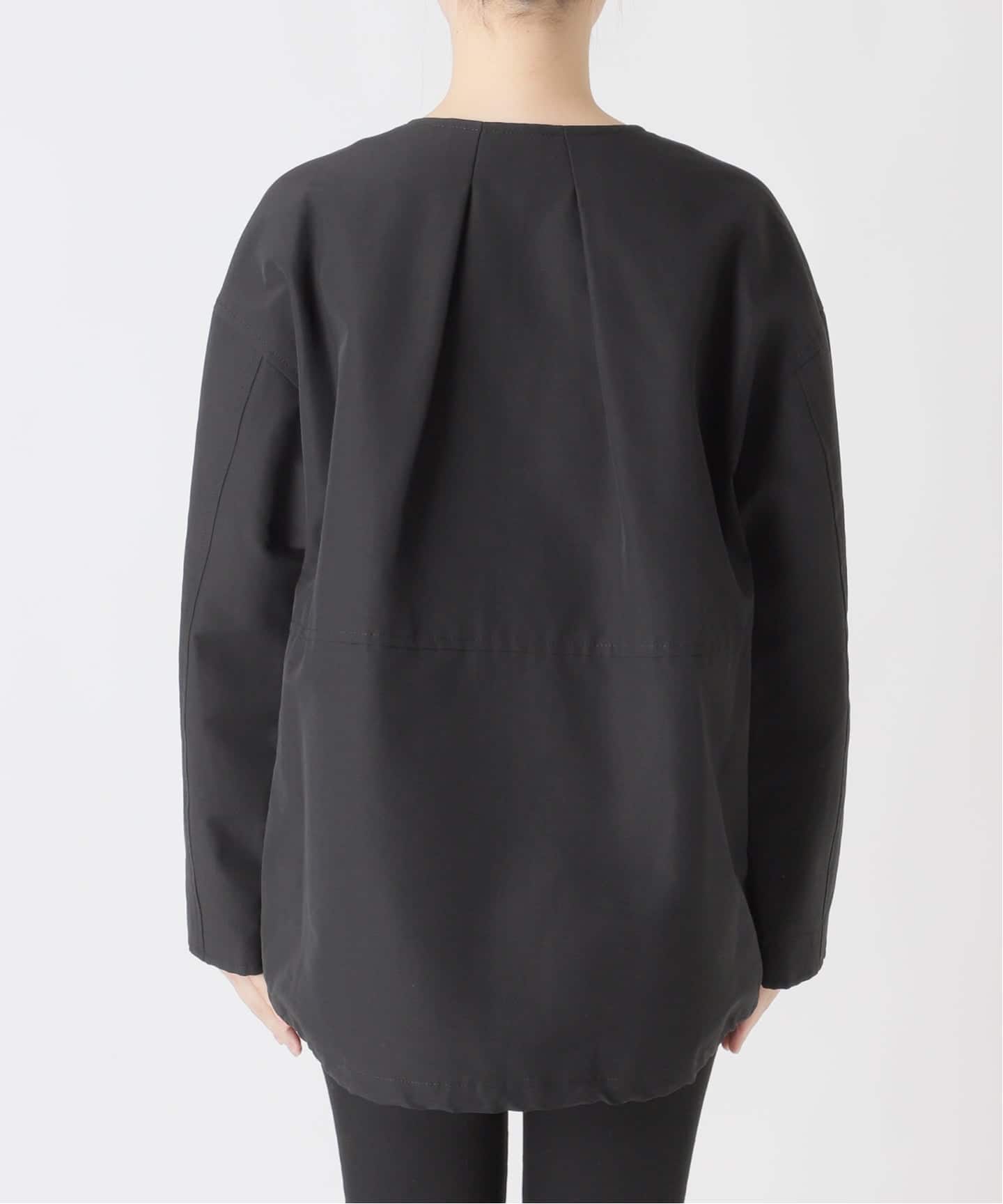 グログランノーカラーコクーンコート（ノーカラーコート）｜JOURNAL