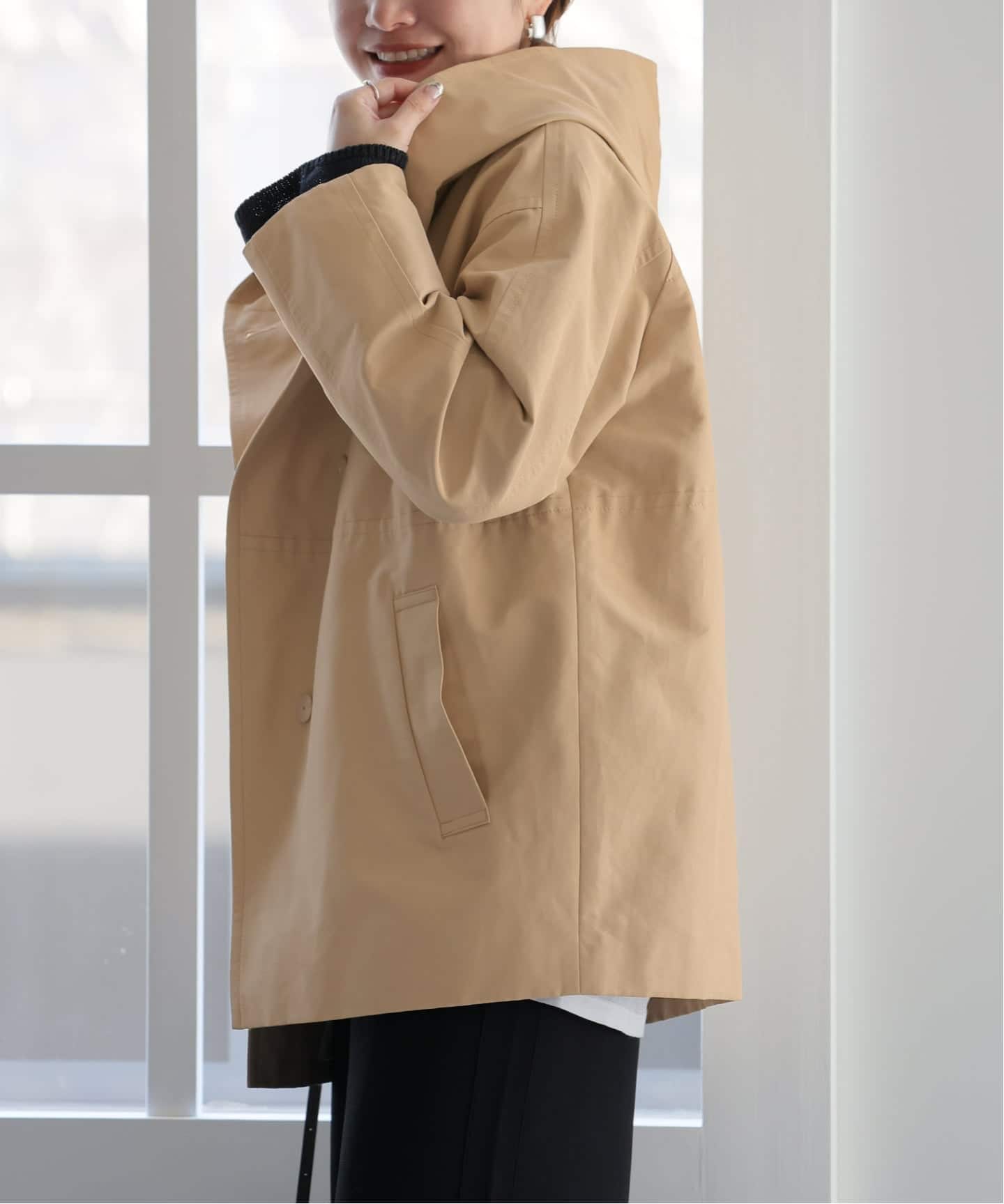 追加予約2》グログランフードコート（その他ブルゾン／アウター