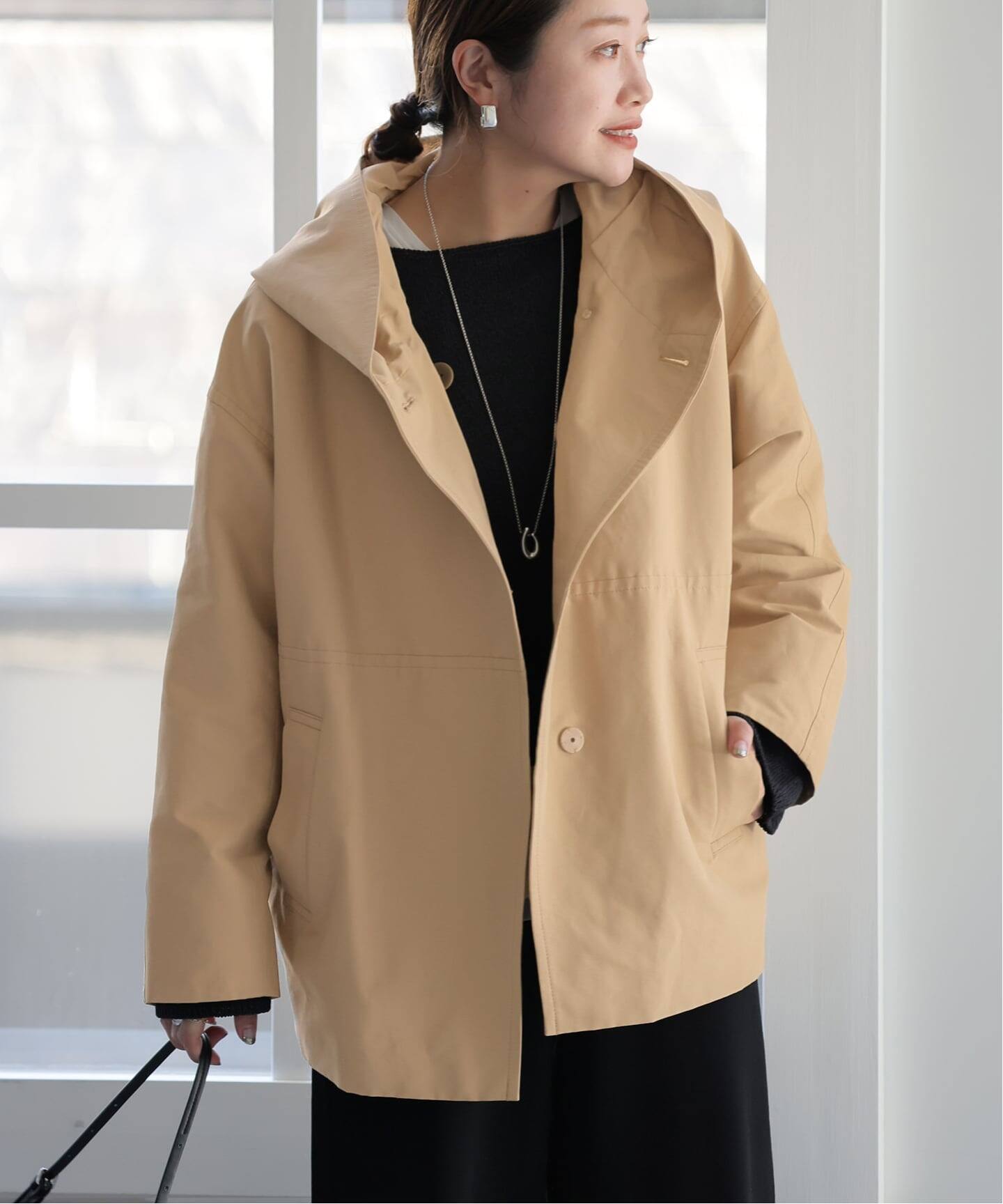 追加予約2》グログランフードコート（その他ブルゾン／アウター