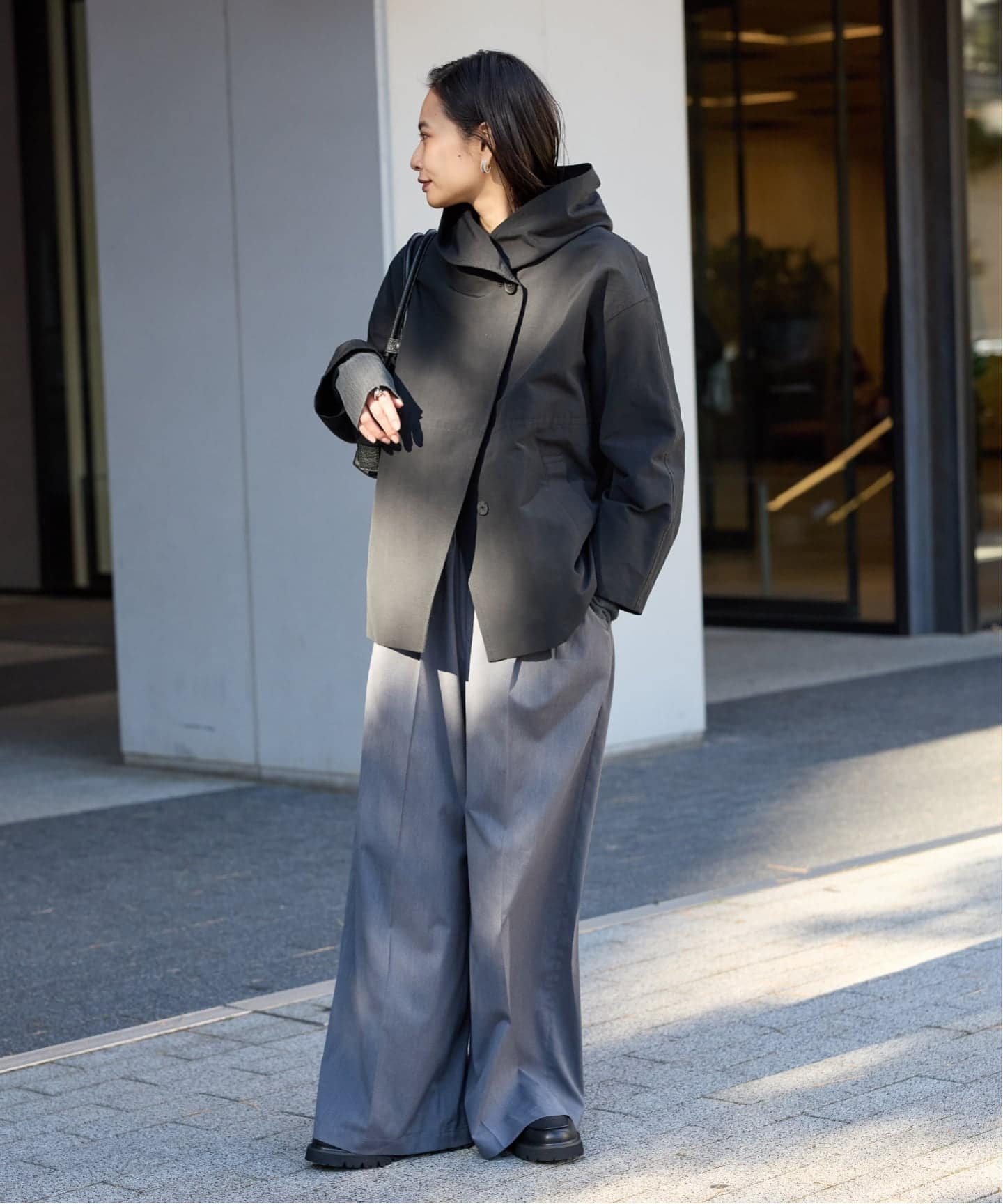 追加予約3》グログランフードコート（その他ブルゾン／アウター