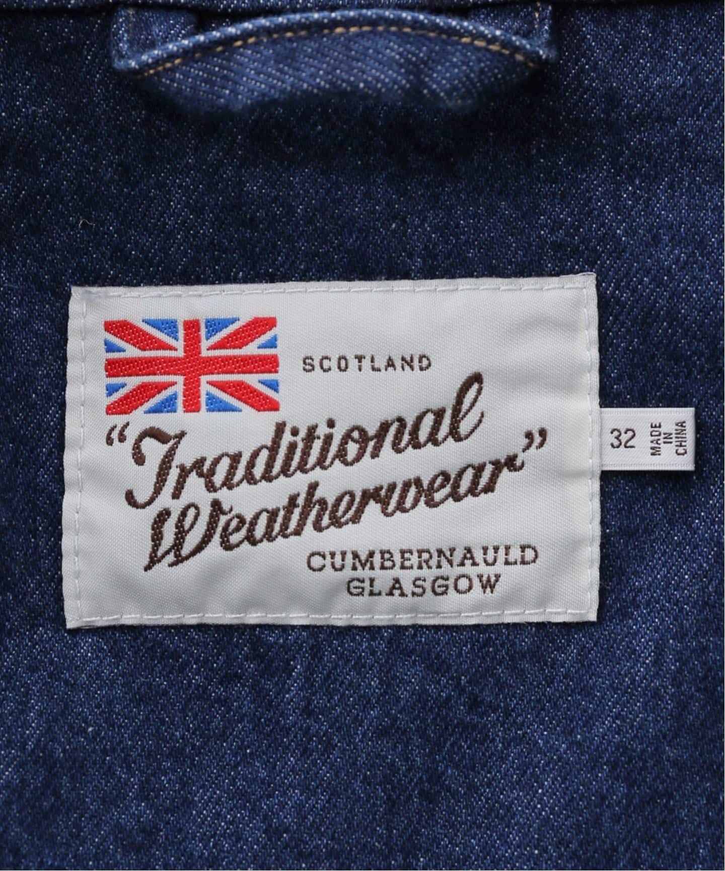 TRADITIONAL WEATHERWEAR】MALTON B/T SHORT DENIM（デニムジャケット