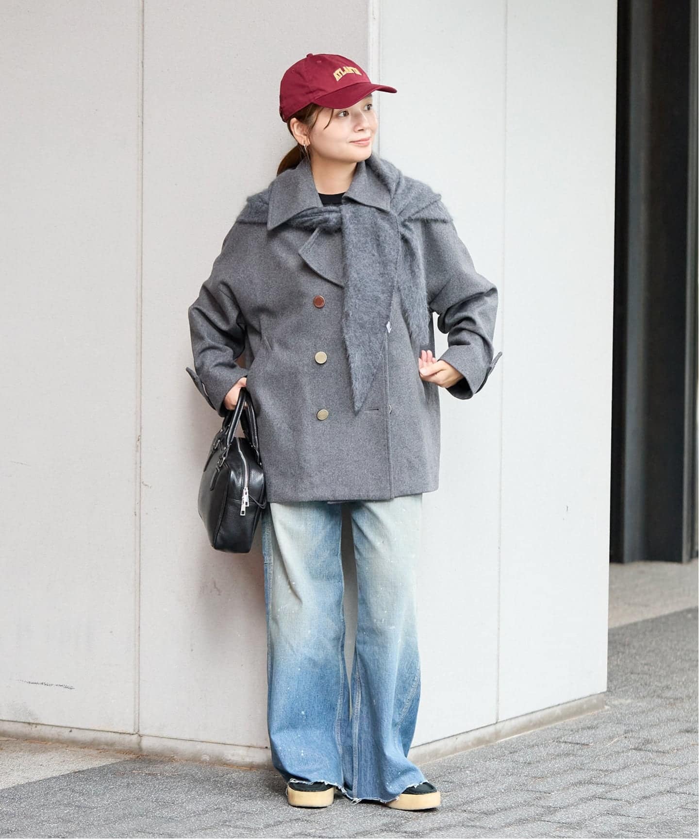 予約》別注【TRADITIONAL WEATHERWEAR】MALTON PEA COAT MIDDLE