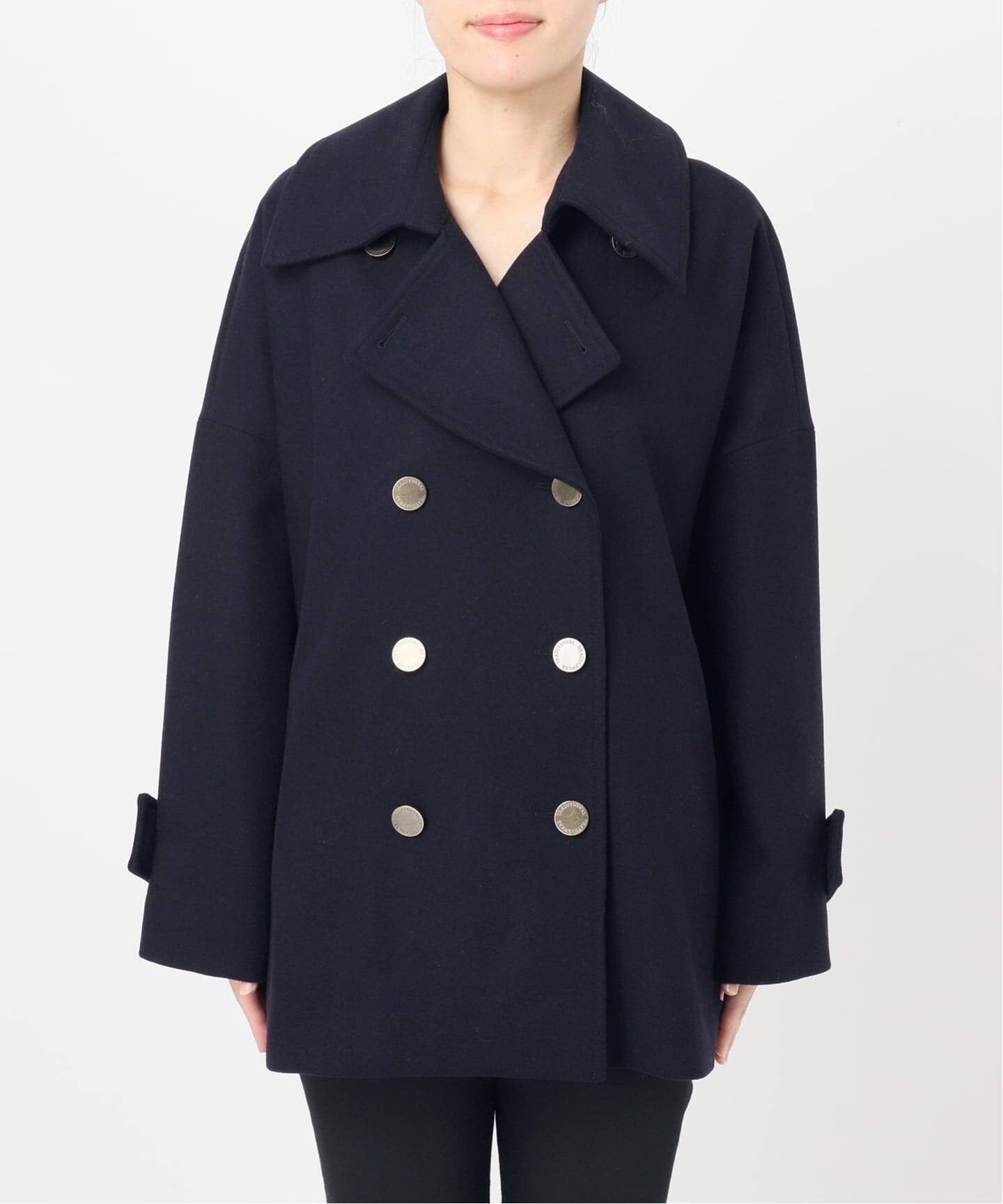 予約》別注【TRADITIONAL WEATHERWEAR】MALTON PEA COAT MIDDLE
