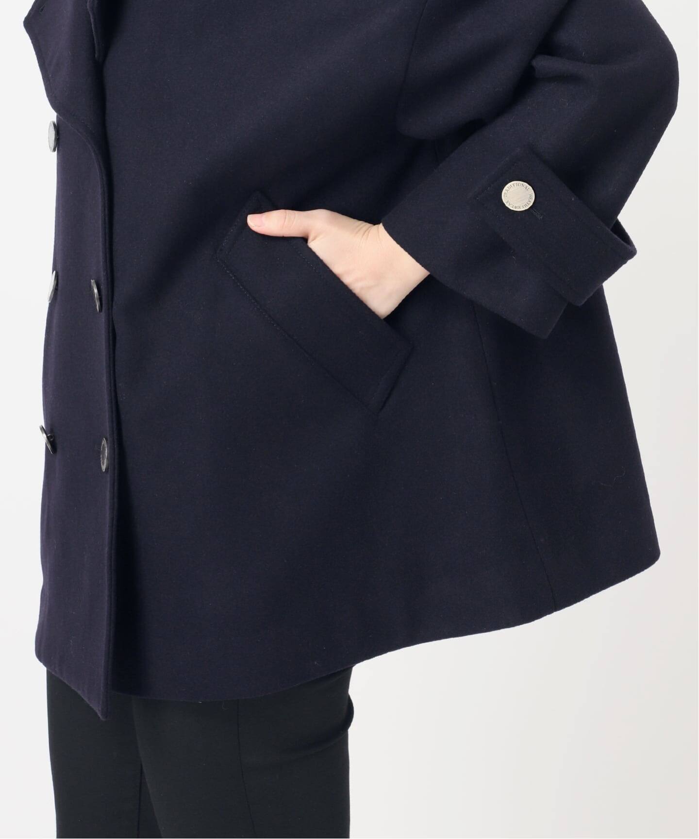 予約》別注【TRADITIONAL WEATHERWEAR】MALTON PEA COAT MIDDLE