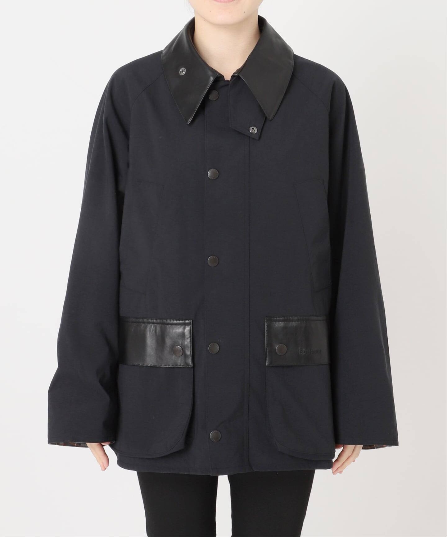 予約》別注【BARBOUR×JOURNAL STANDARD】 OS BEDALE with Leather
