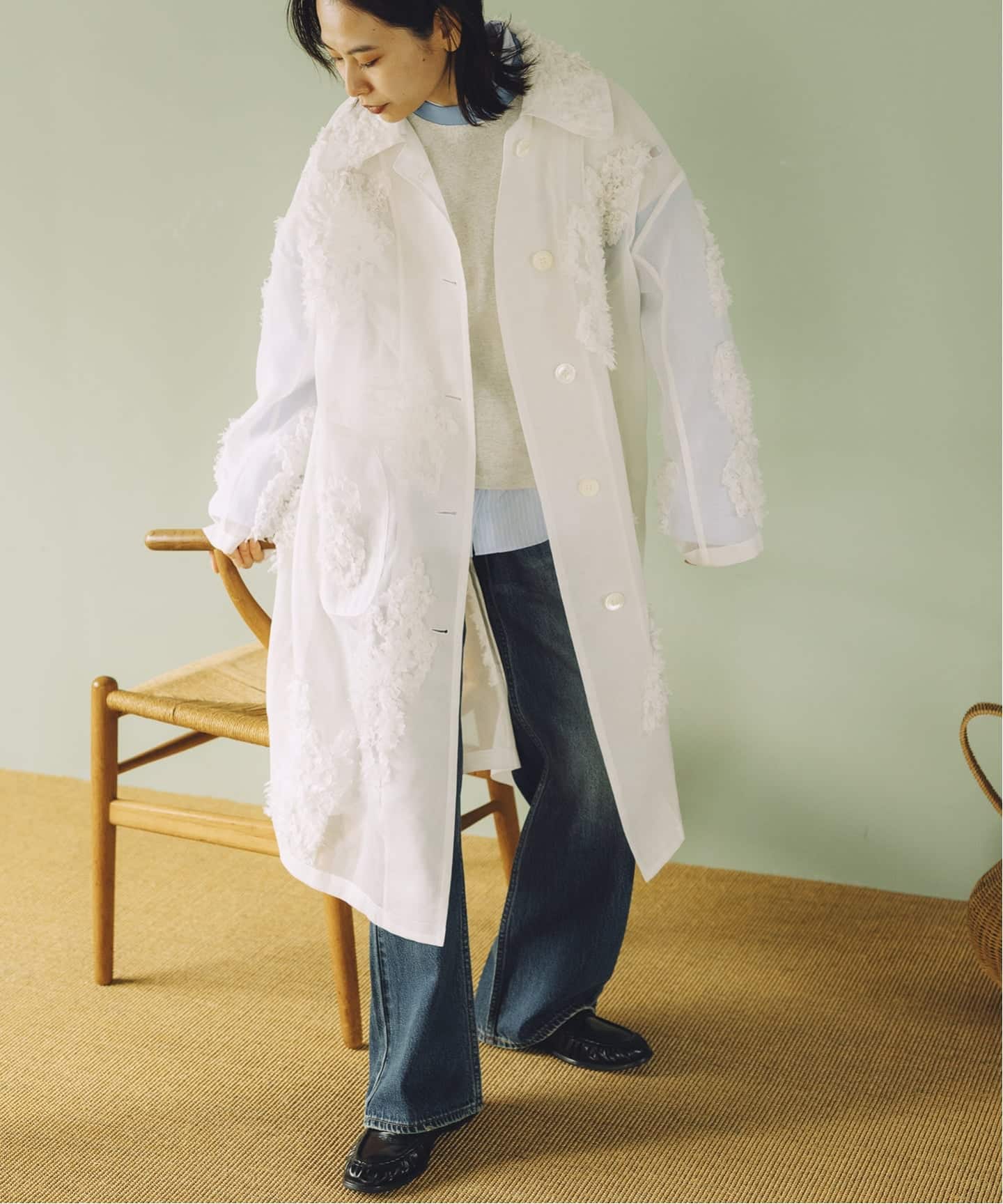 別注【TOLIGHT×JOURNALSTANDARD】オーガンジーシシュウCT（その他