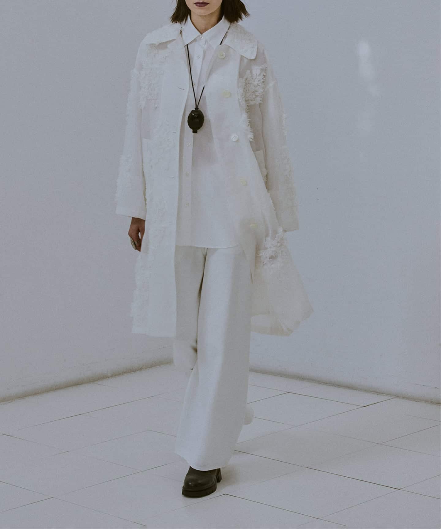 予約》別注【TOLIGHT×JOURNALSTANDARD】オーガンジーシシュウCT