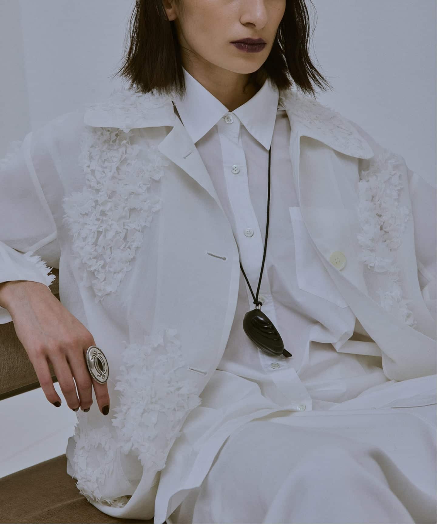 別注【TOLIGHT×JOURNALSTANDARD】オーガンジーシシュウCT（その他