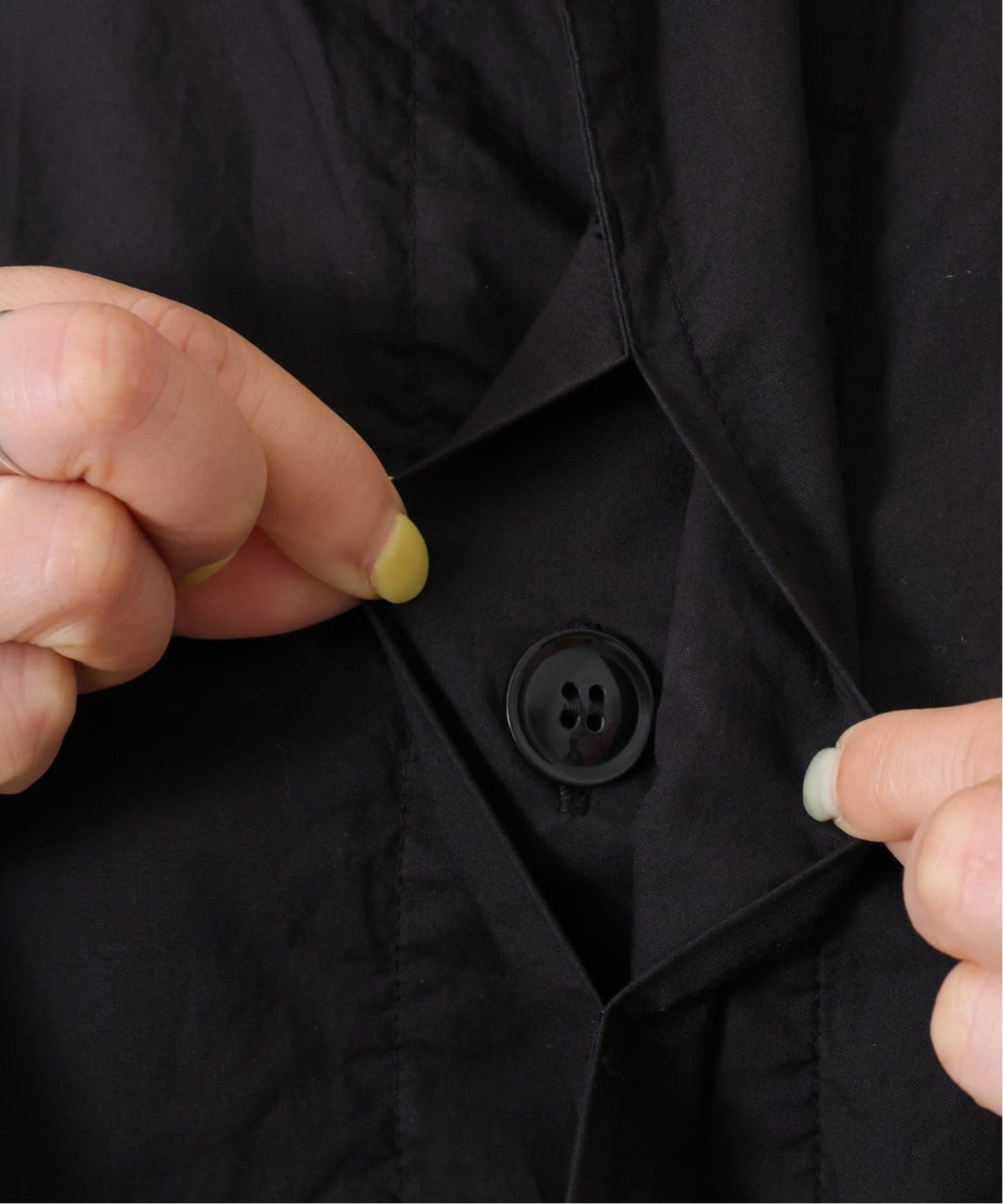専用HTS MEDIUM WEIGHT BALMACAAN SHORT COAT HTS】 NYLON BALMACAAN SHORT COAT（その他ブルゾン／アウター
