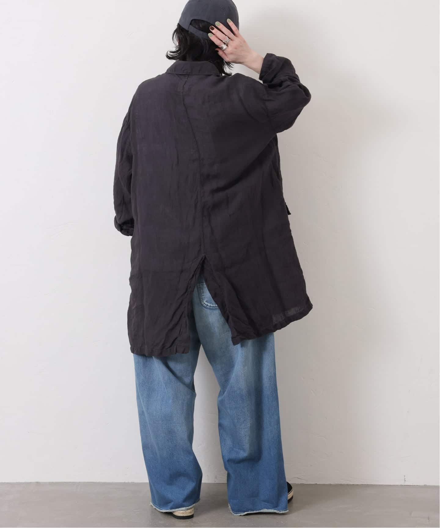 maison de soil homme】LINEN OVERDYE WORK COAT（その他ブルゾン