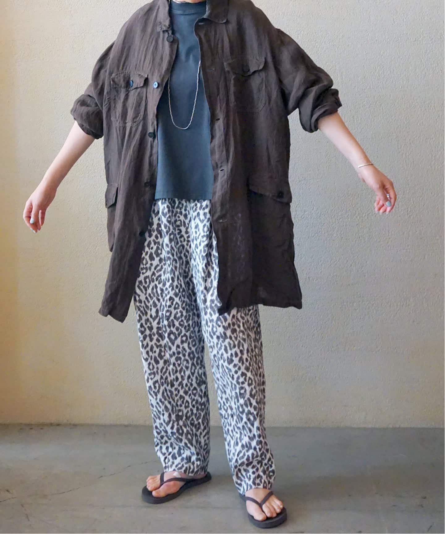 maison de soil homme】LINEN OVERDYE WORK COAT（その他ブルゾン