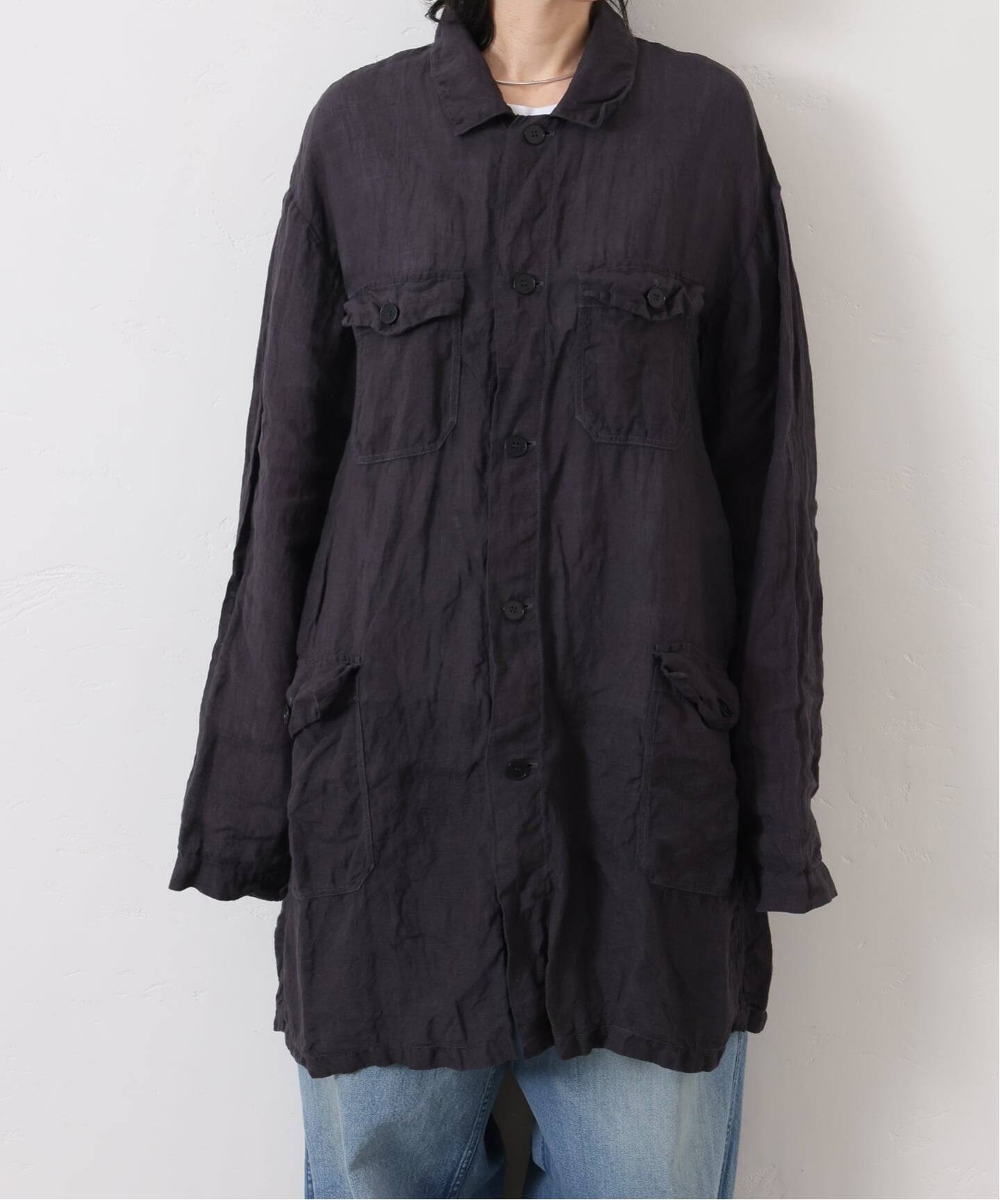 maison de soil homme】LINEN OVERDYE WORK COAT（その他ブルゾン