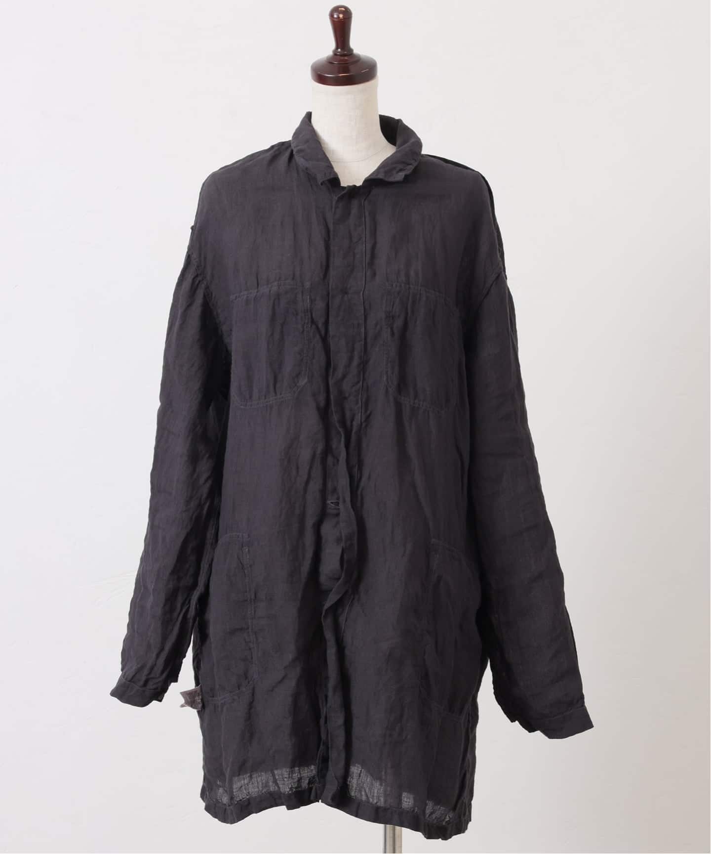 maison de soil homme】LINEN OVERDYE WORK COAT（その他ブルゾン