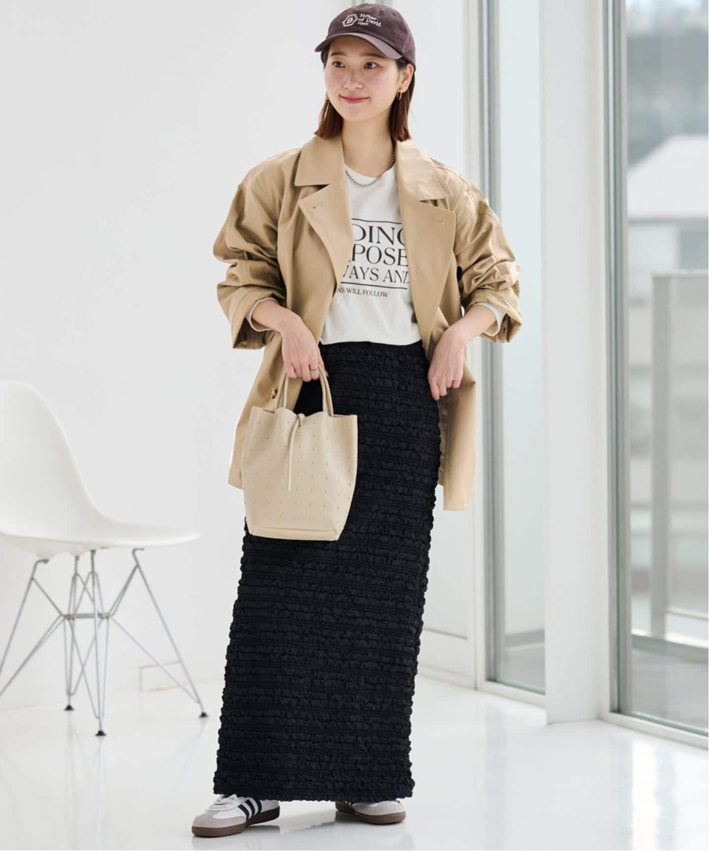 ジャーナルスタンダードレリューム　ハーフトレンチコート 追加予約 / 手洗い可》ハーフトレンチコート（トレンチコート