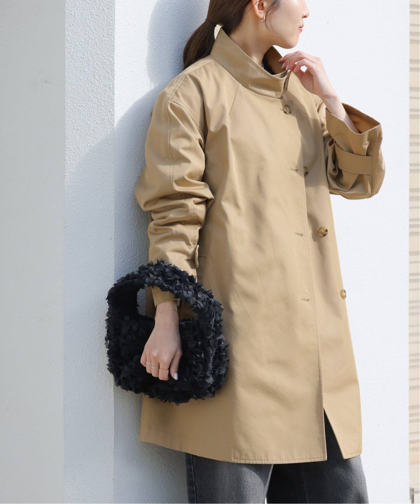 26SS新作］撥水 / スタンドポンチョコート（トレンチコート）｜JOURNAL