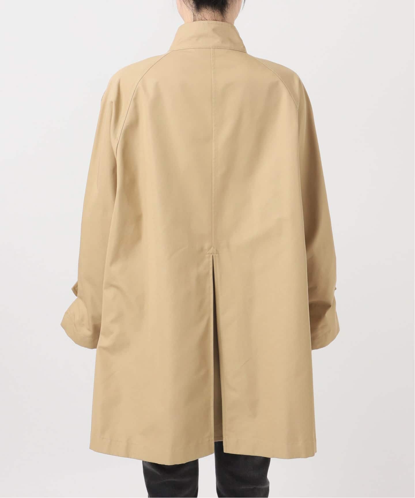 予約》［26SS新作］撥水 / スタンドポンチョコート（トレンチコート