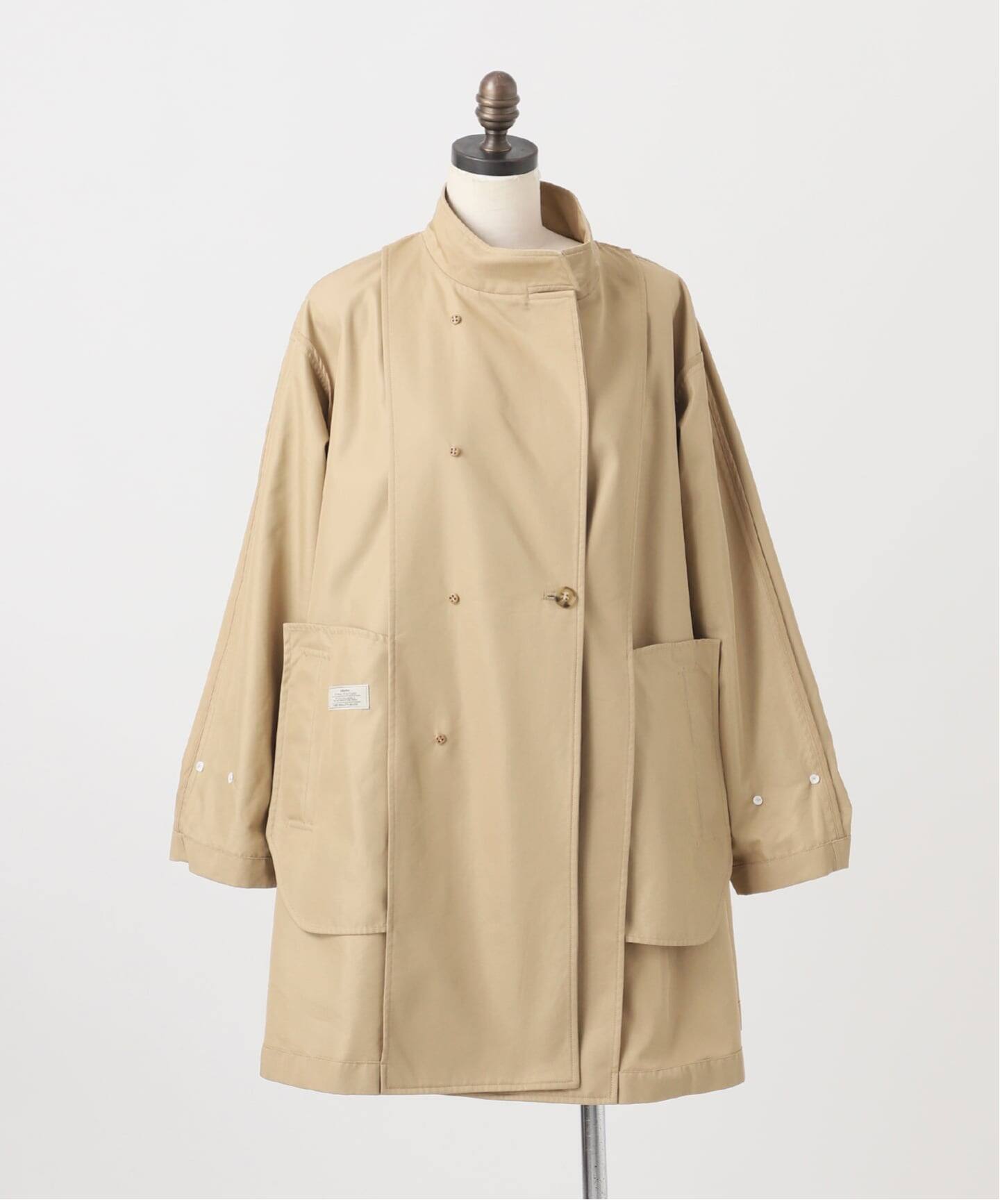26SS新作］撥水 / スタンドポンチョコート（トレンチコート）｜JOURNAL
