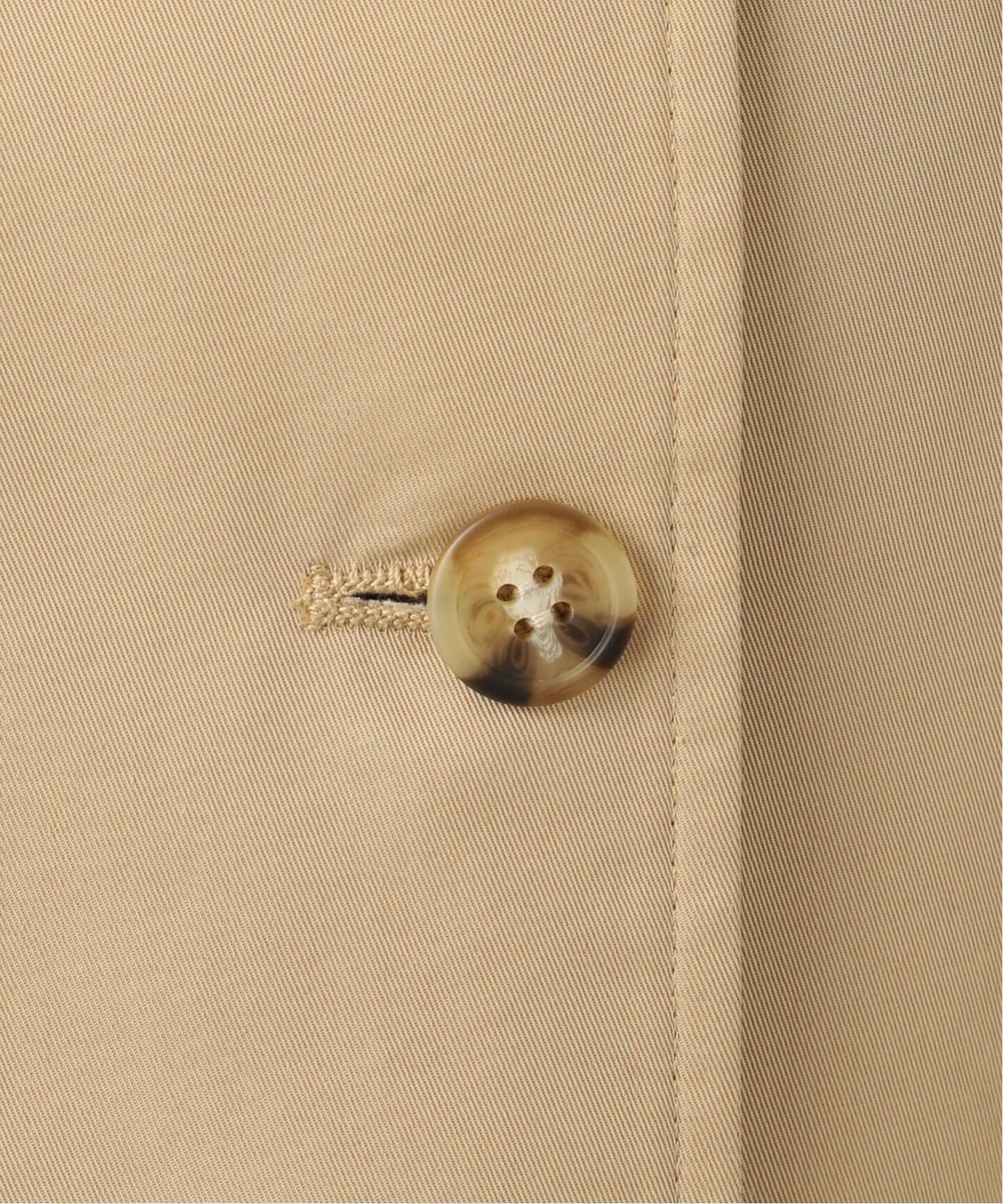 予約》［26SS新作］撥水 / スタンドポンチョコート（トレンチコート