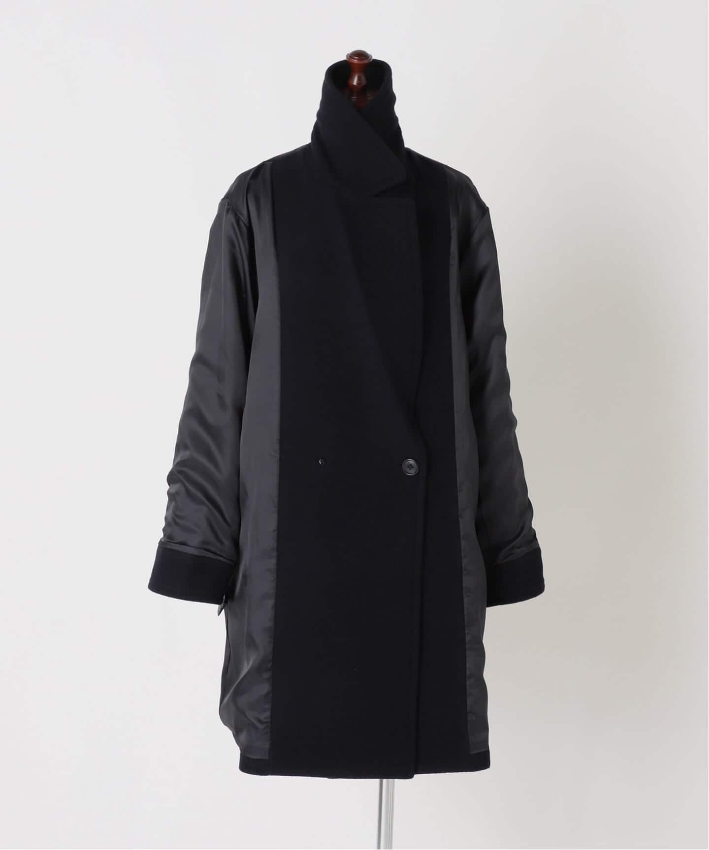 予約》尾州ウールスーパー100モッサロングコート（その他ブルゾン