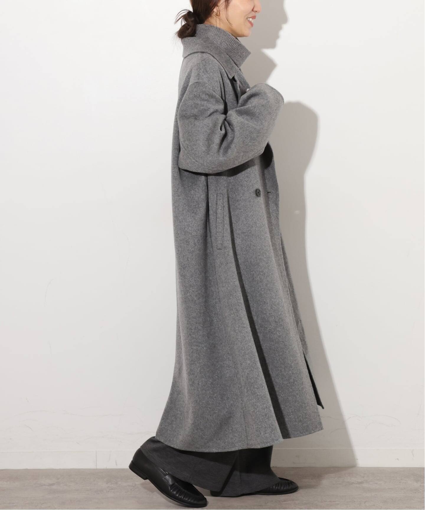 【美品】 ジャーナルスタンダード ウールコート シンプル 通勤 38 グレー♪ 予約》ウールカシミヤチェスターコート（チェスターコート）｜JOURNAL