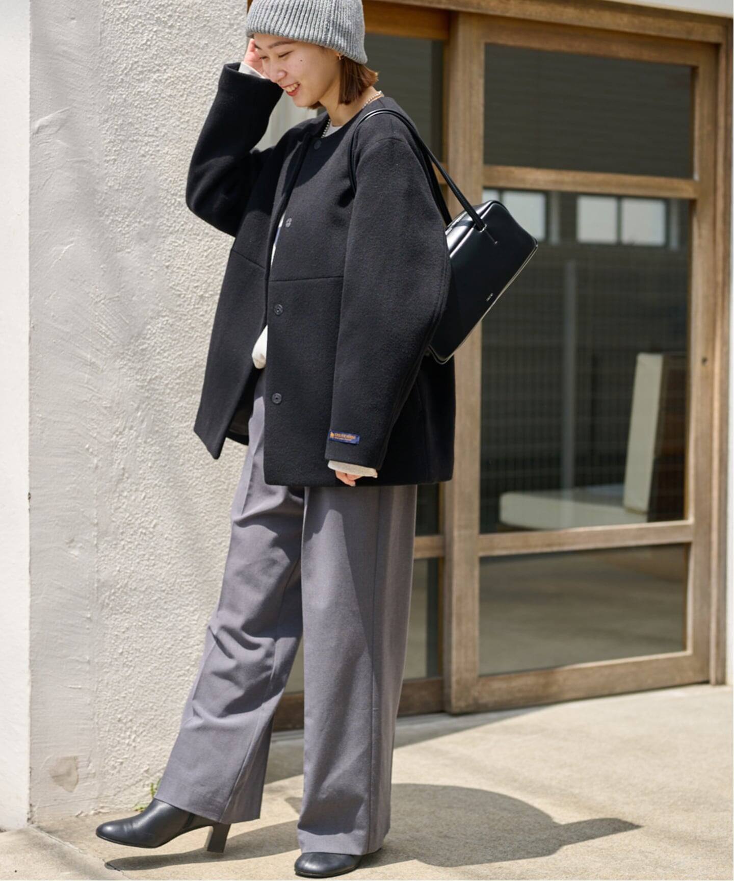 JOURNAL STANDARD relume スーパーファインビーバーコート 追加予約 / 新色》スーパーファインビーバークルーネックコート（ノー