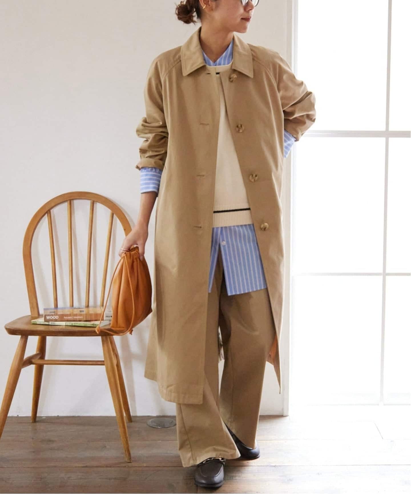 スーピマコットンステンカラーコート 追加予約》スーピマコットンステンカラーコート（ステンカラーコート