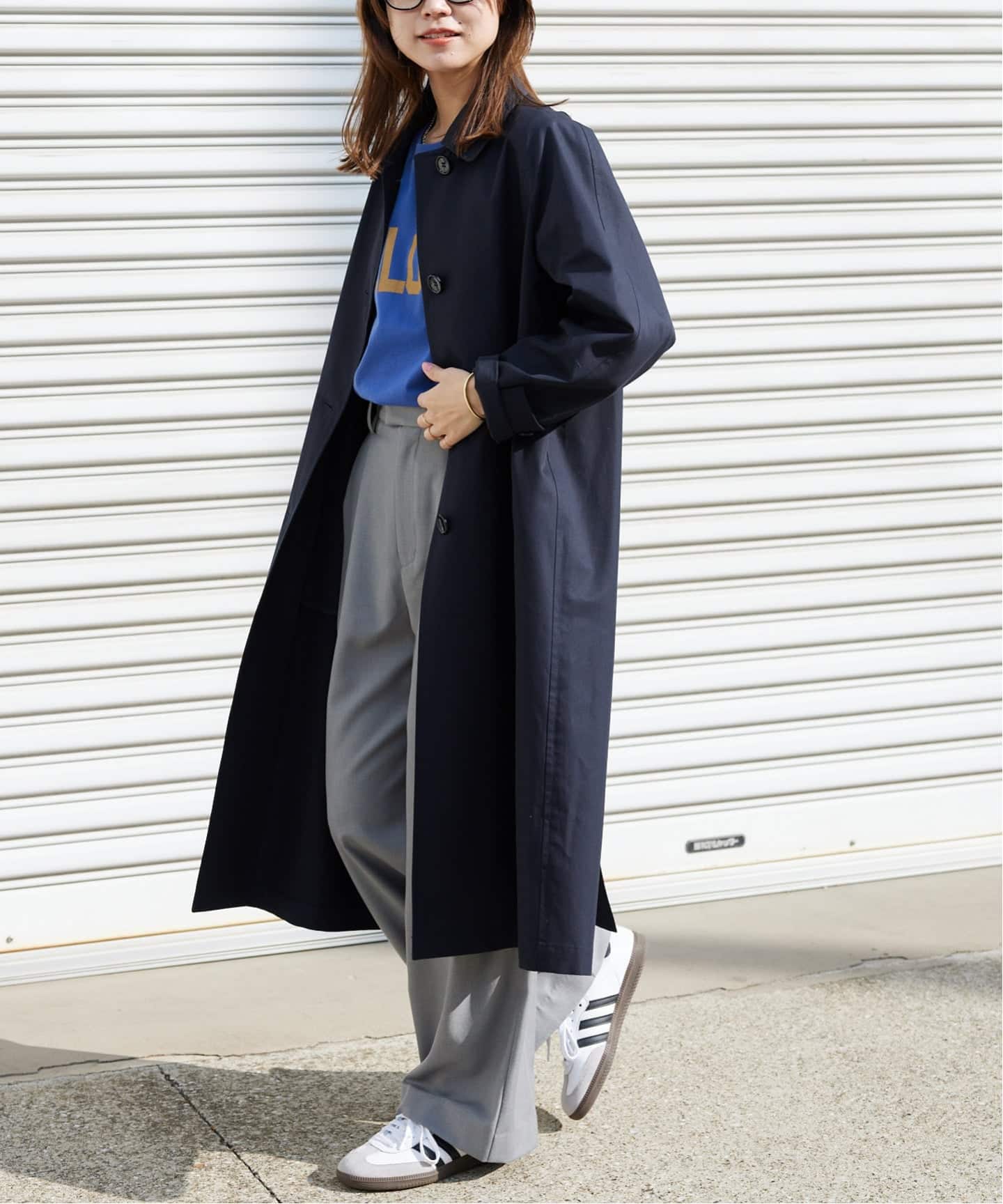 追加予約》スーピマコットンステンカラーコート（ステンカラーコート