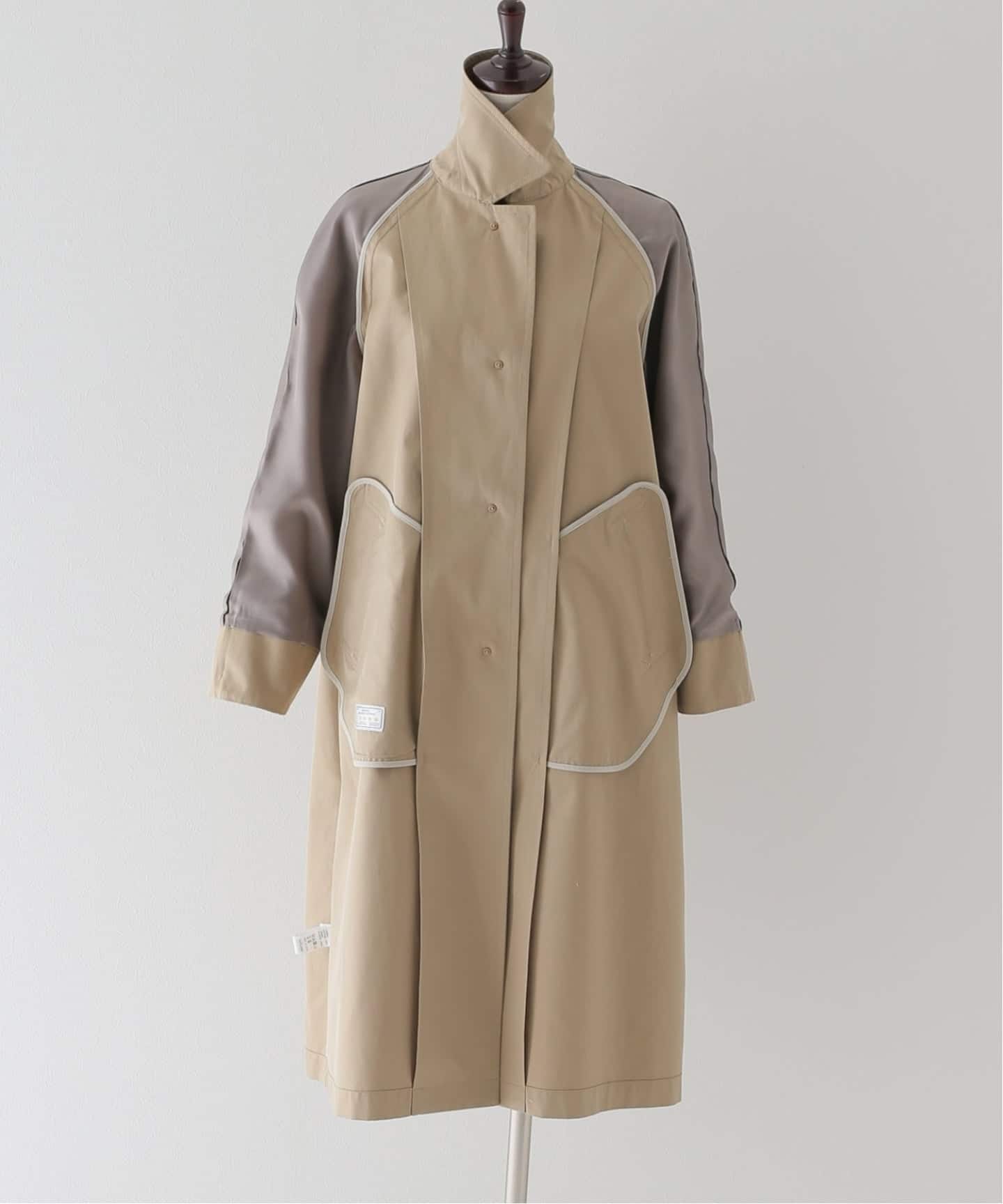 追加予約》スーピマコットンステンカラーコート（ステンカラーコート