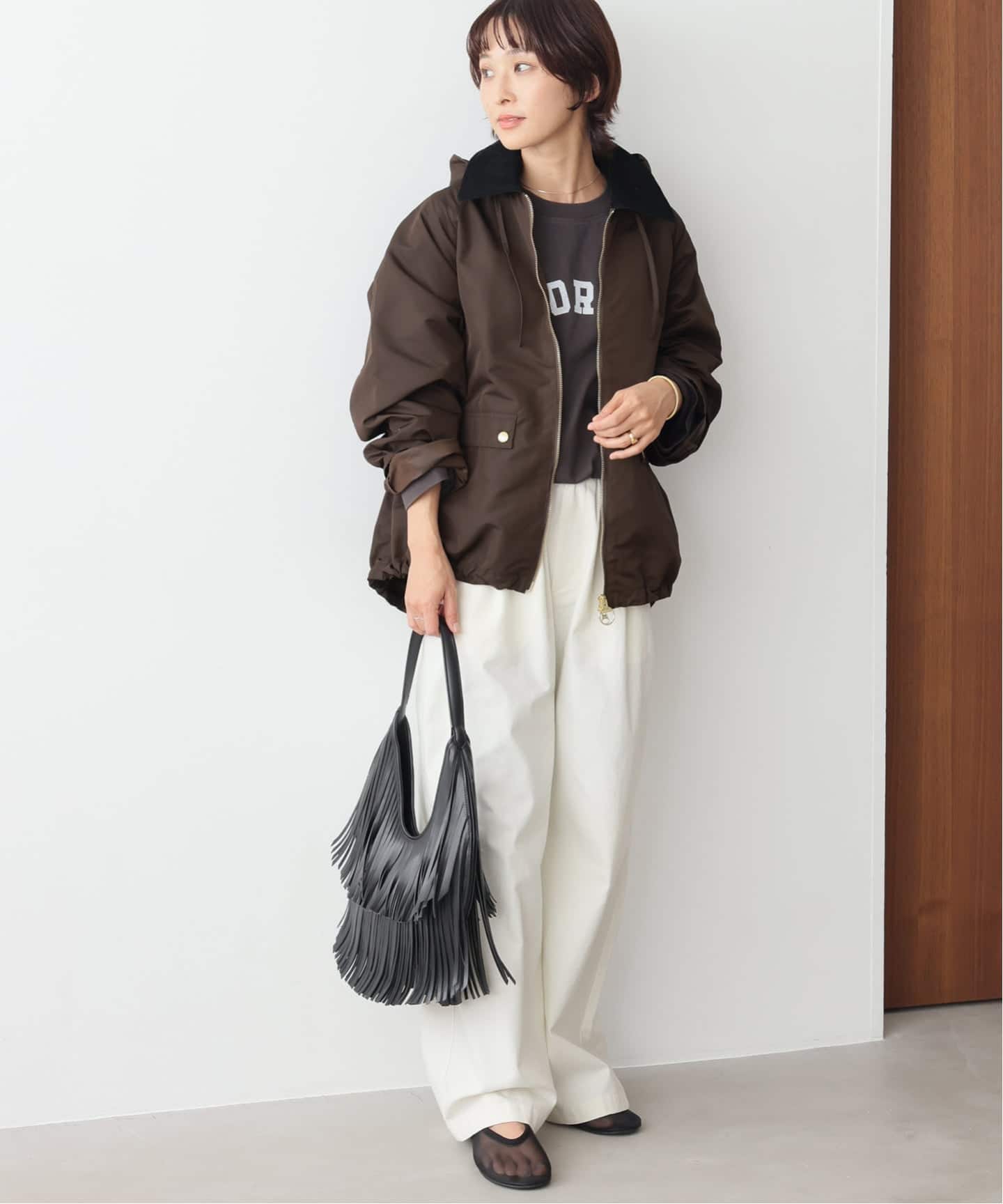 別注【Barbour/バブアー】modified short jacket：ブルゾン（その他