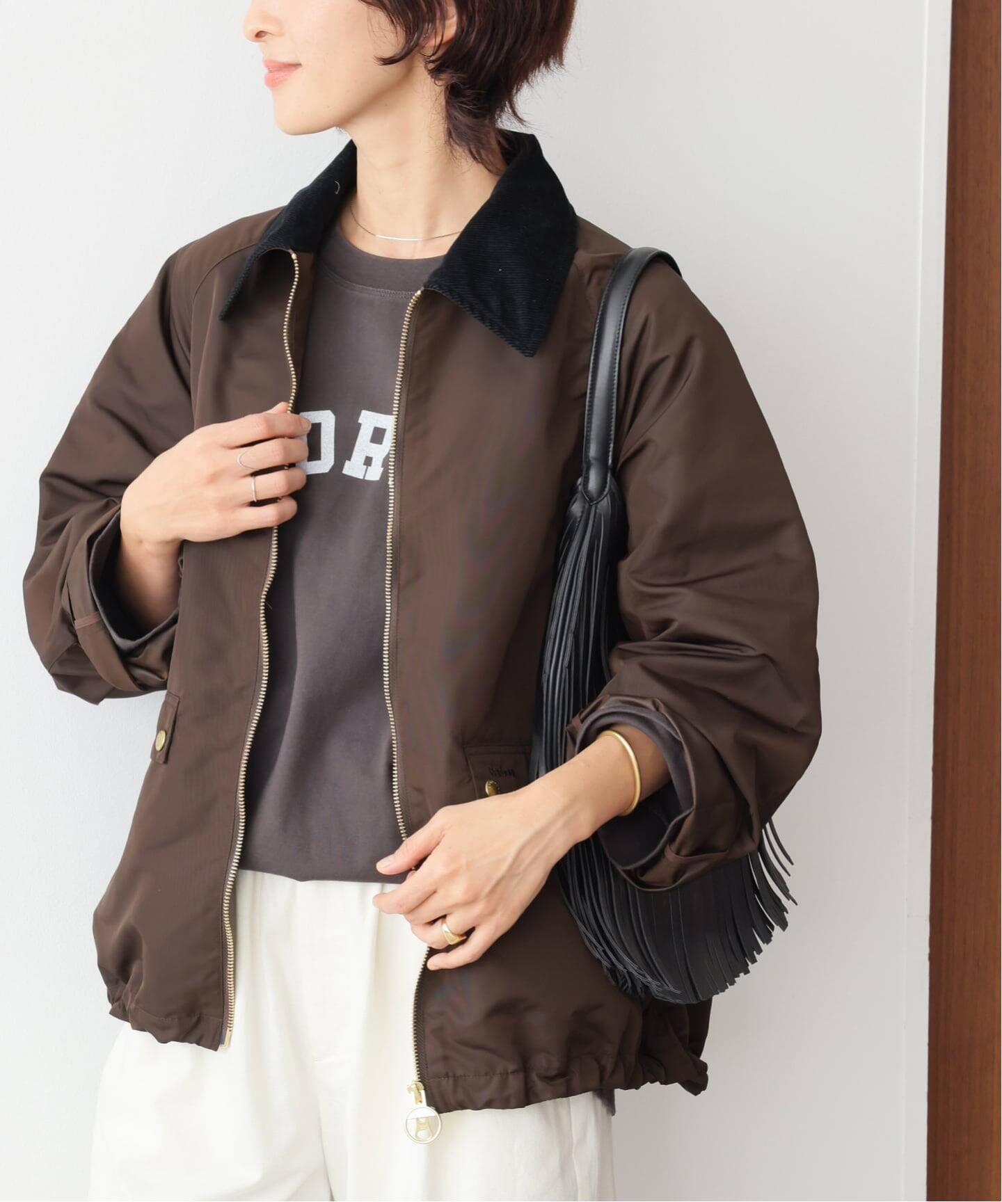 別注【Barbour/バブアー】modified short jacket：ブルゾン（その他