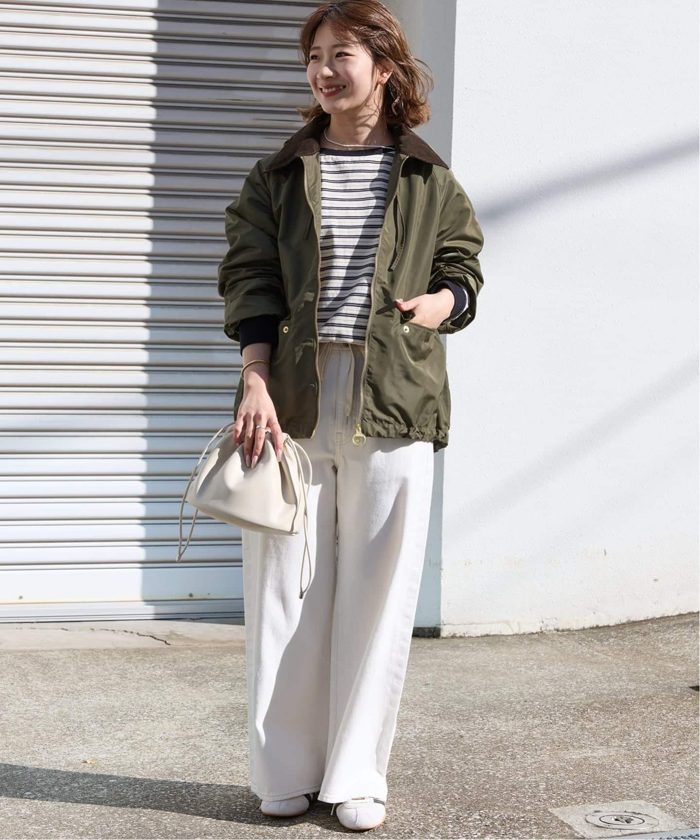 予約》［26SS新作］別注【Barbour/バブアー】modified short jacket