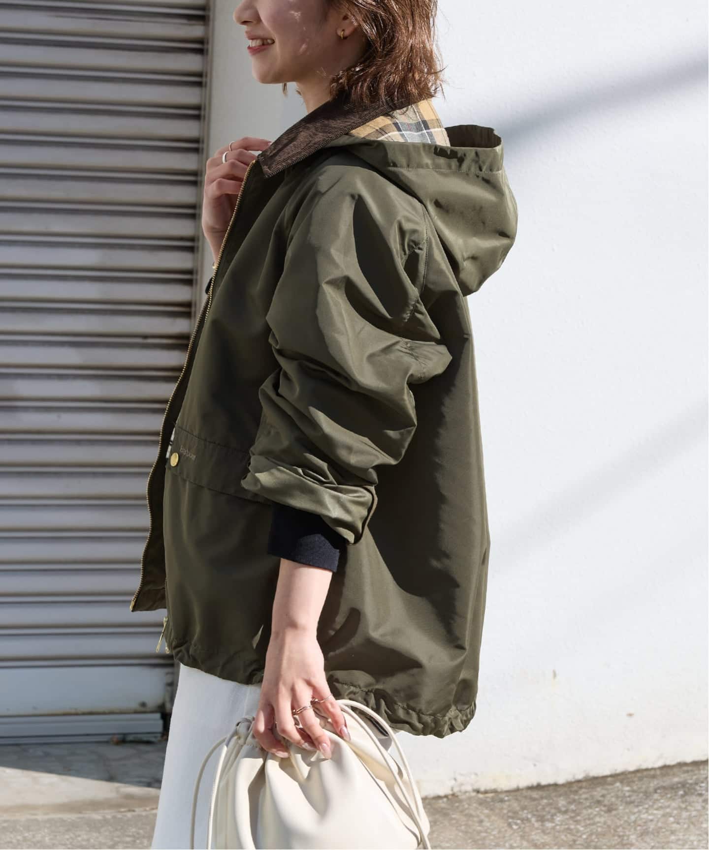 26SS新作］別注【Barbour/バブアー】modified short jacket：ブルゾン