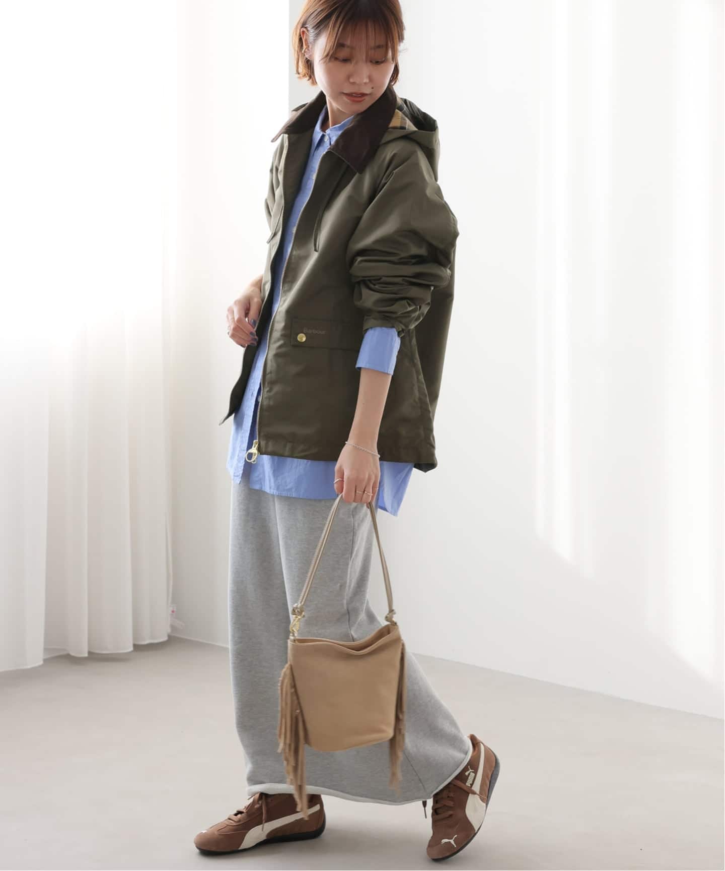 別注【Barbour/バブアー】modified short jacket：ブルゾン（その他
