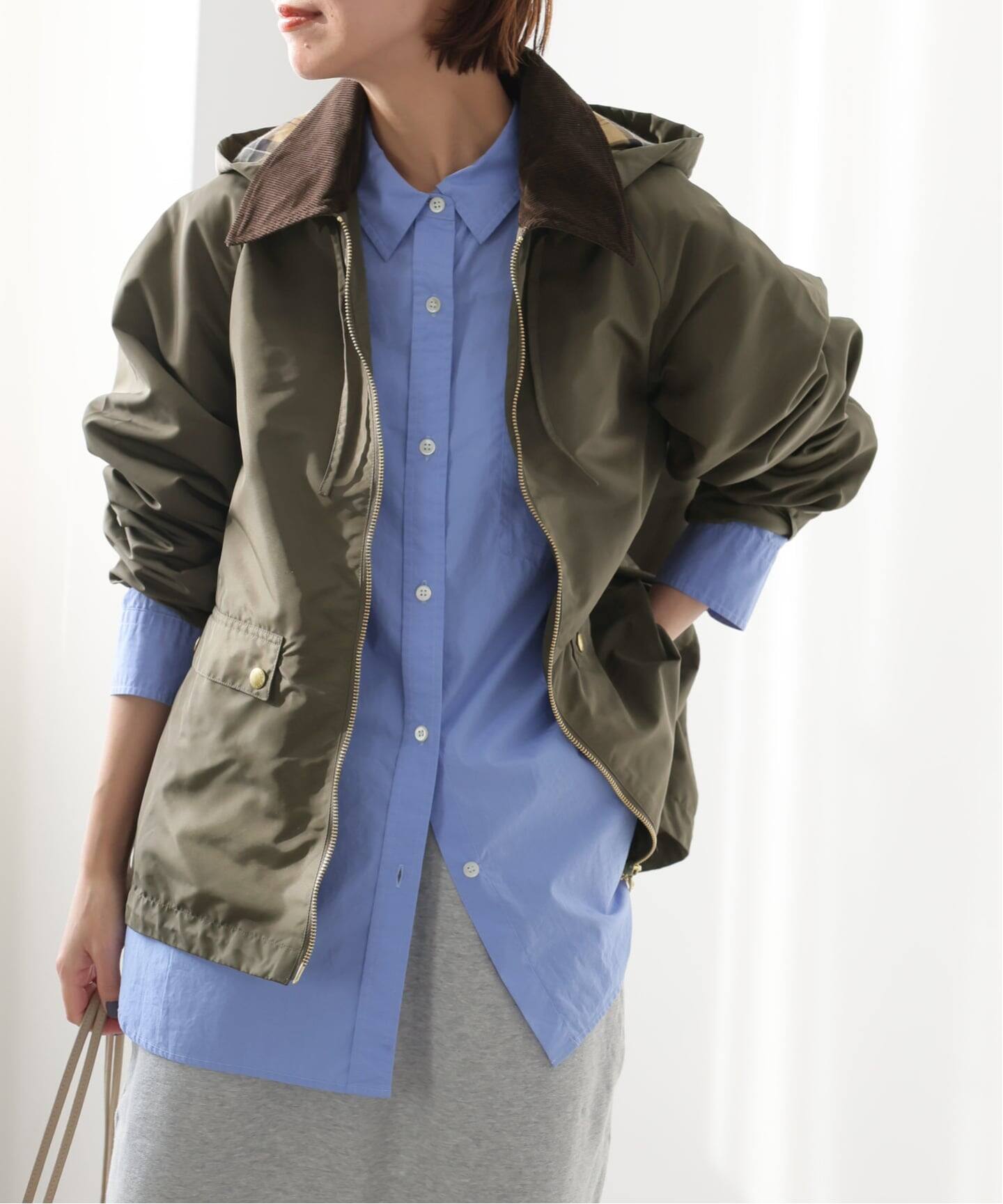 別注【Barbour/バブアー】modified short jacket：ブルゾン（その他